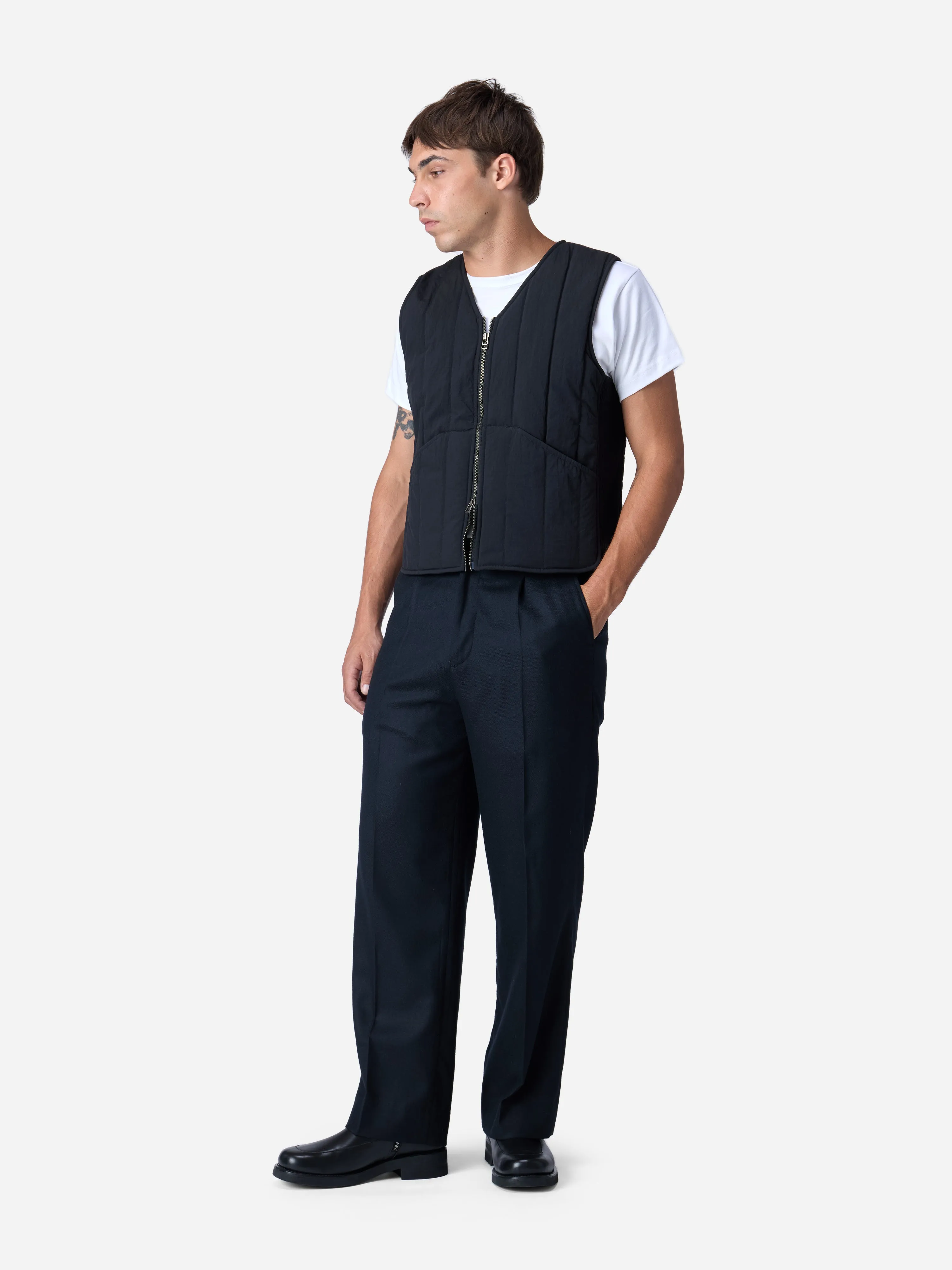 Liner Vest ~ Black Ripstop sold by 3sixteen product image thumbnail 3