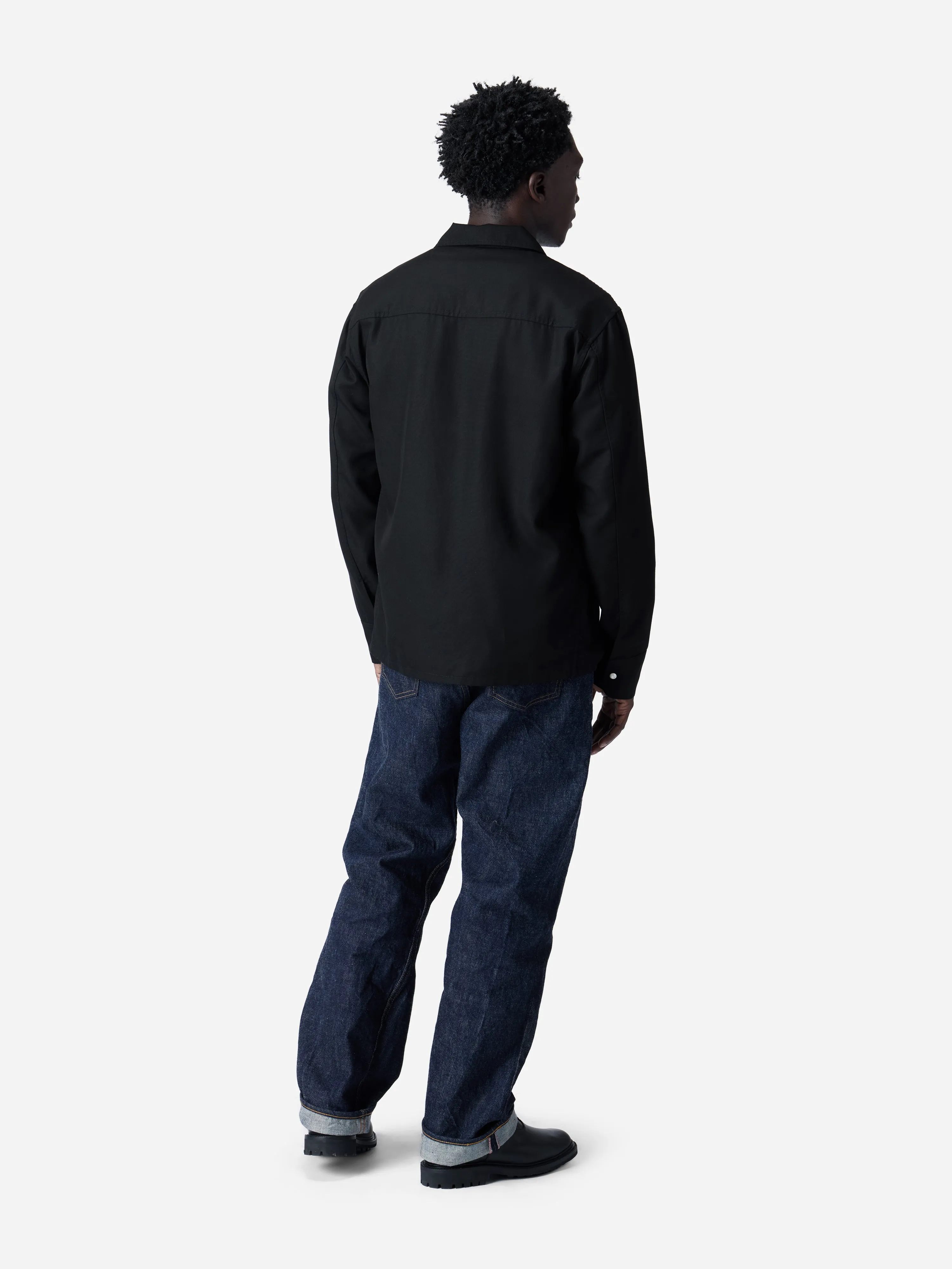 Western Overshirt ~ Black sold by 3sixteen product image thumbnail 2