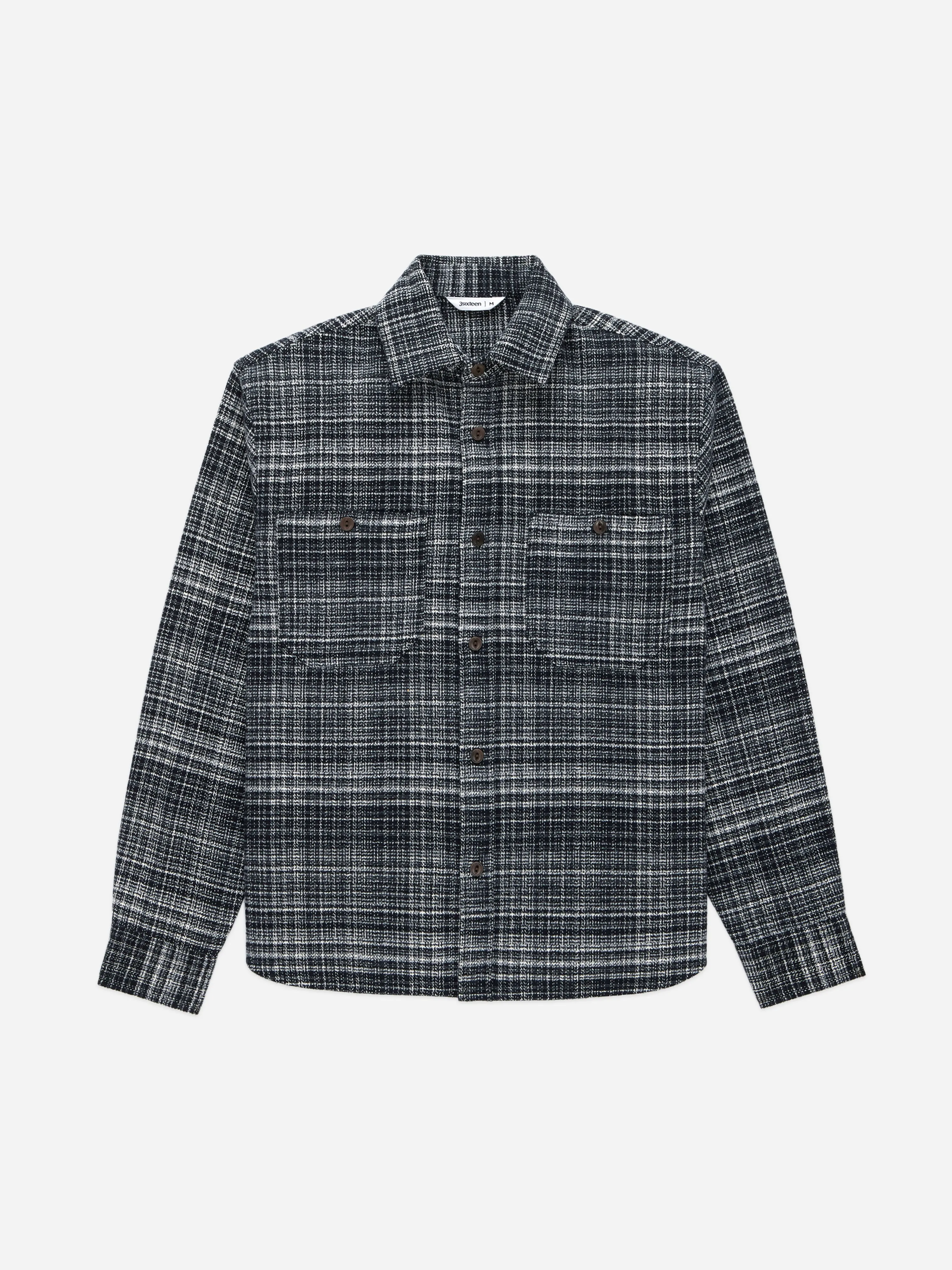 Utility Flannel ~ Static Plaid sold by 3sixteen product image thumbnail 4