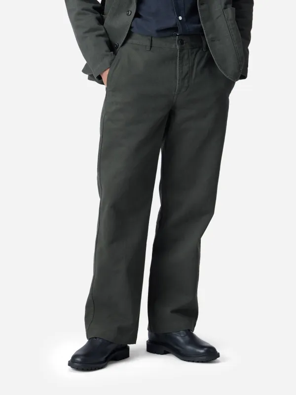 Work Pant ~ Ivy Green sold by 3sixteen