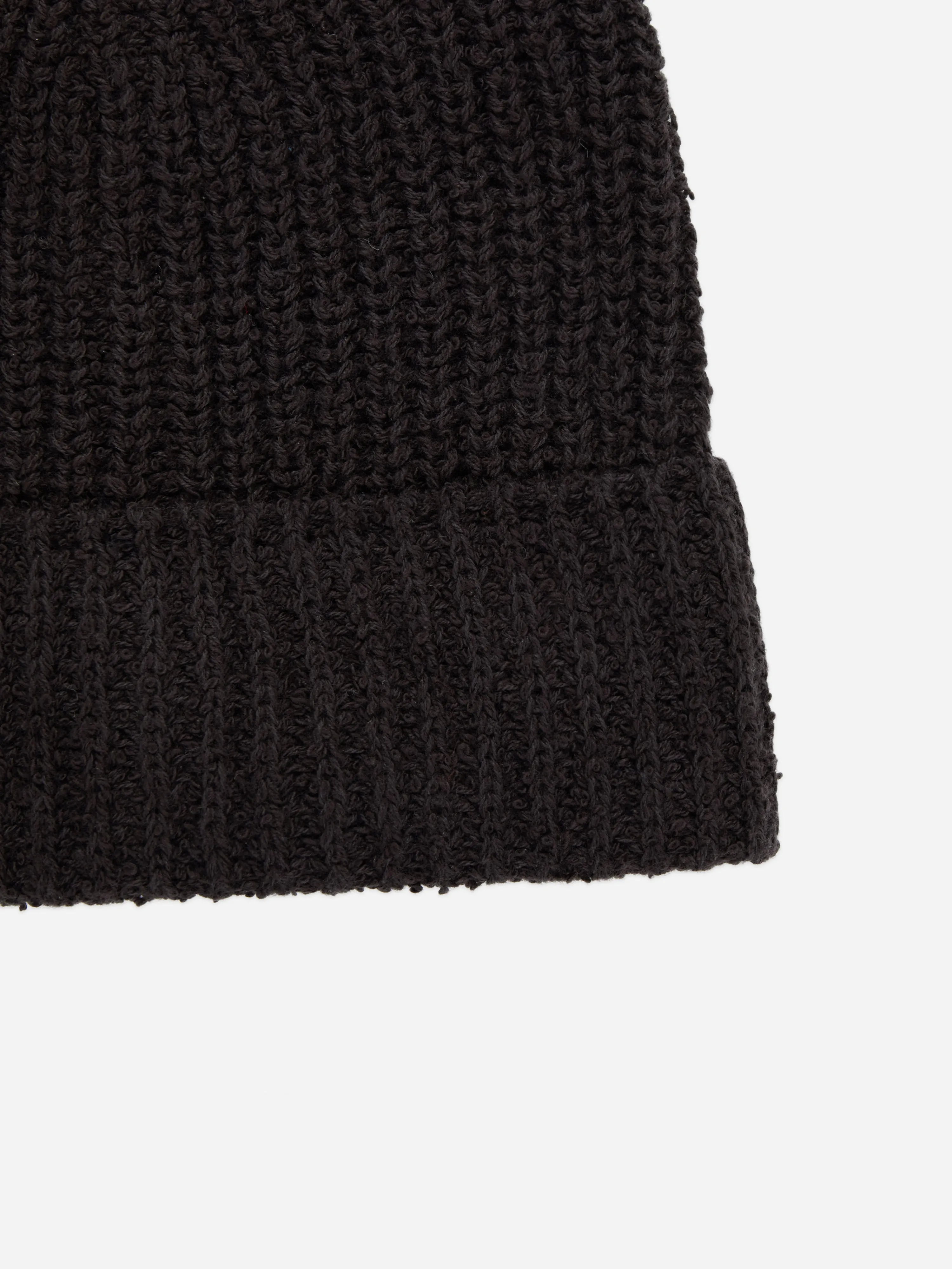 Cotton Watch Cap ~ Bark Boucle sold by 3sixteen product image thumbnail 2