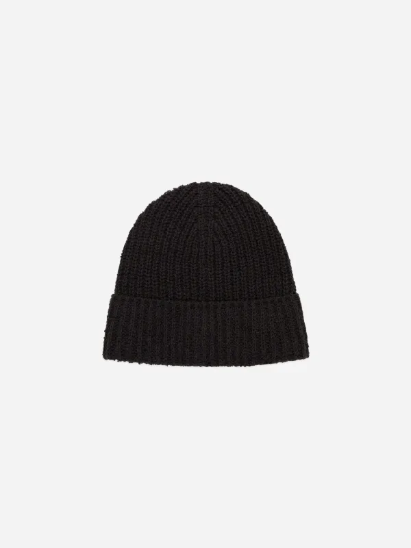 Cotton Watch Cap ~ Bark Boucle sold by 3sixteen