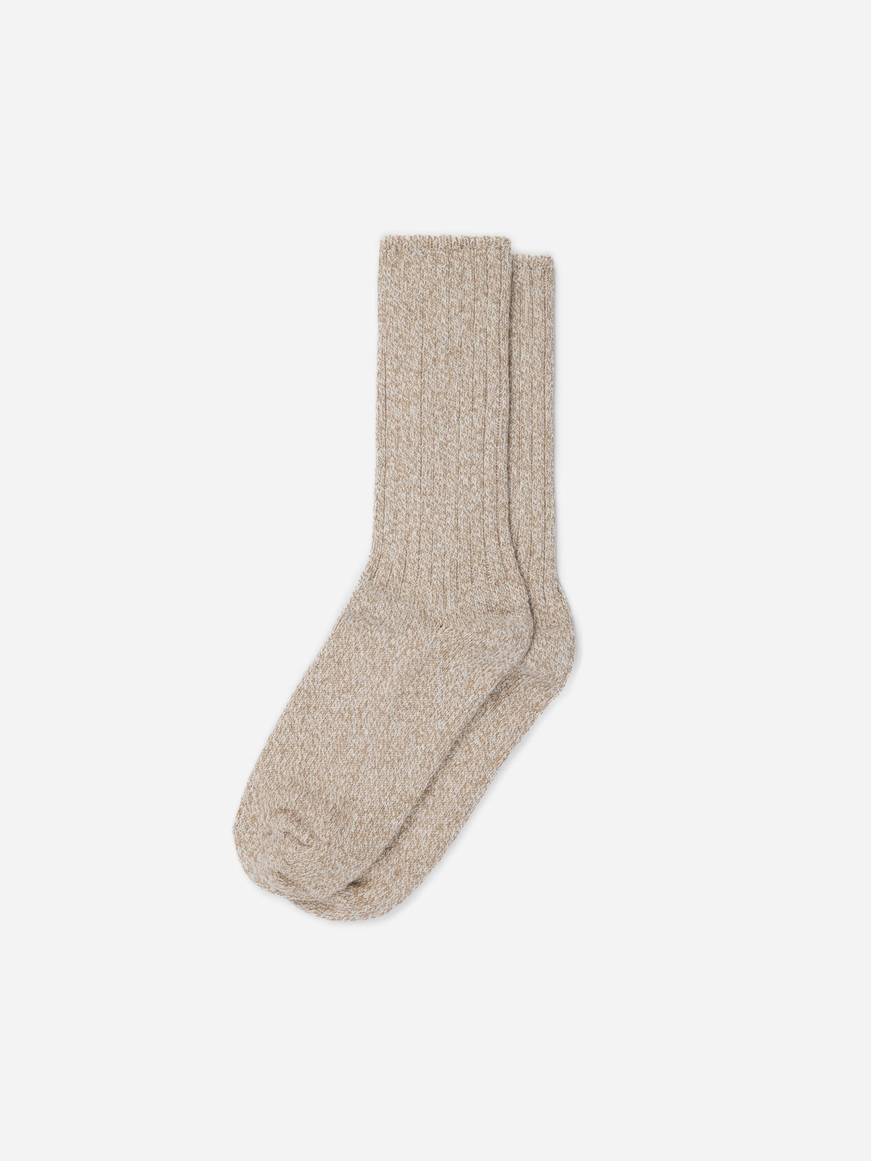 Boot Sock ~ Marled Sand sold by 3sixteen