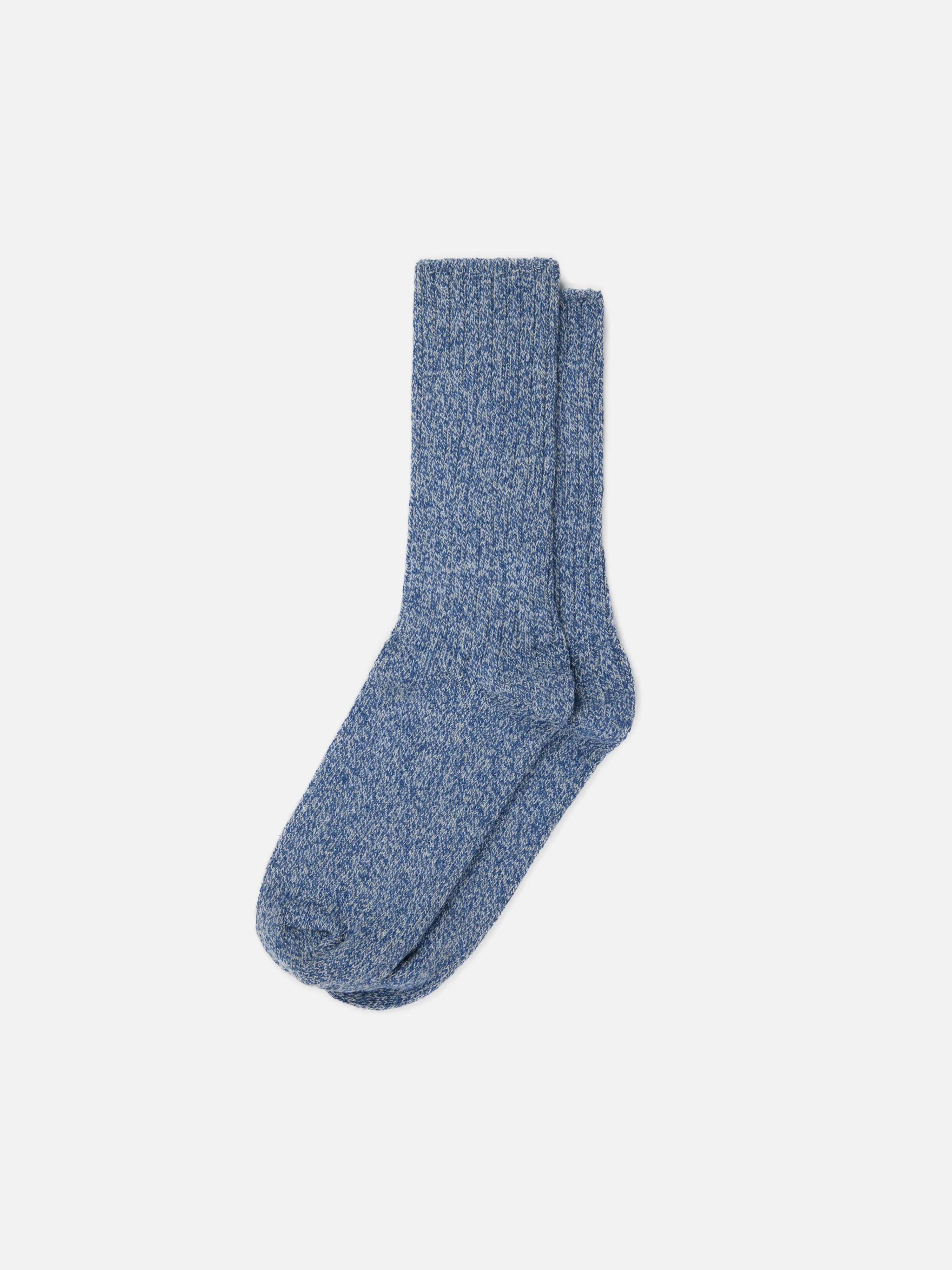 Boot Sock ~ Marled Slate sold by 3sixteen