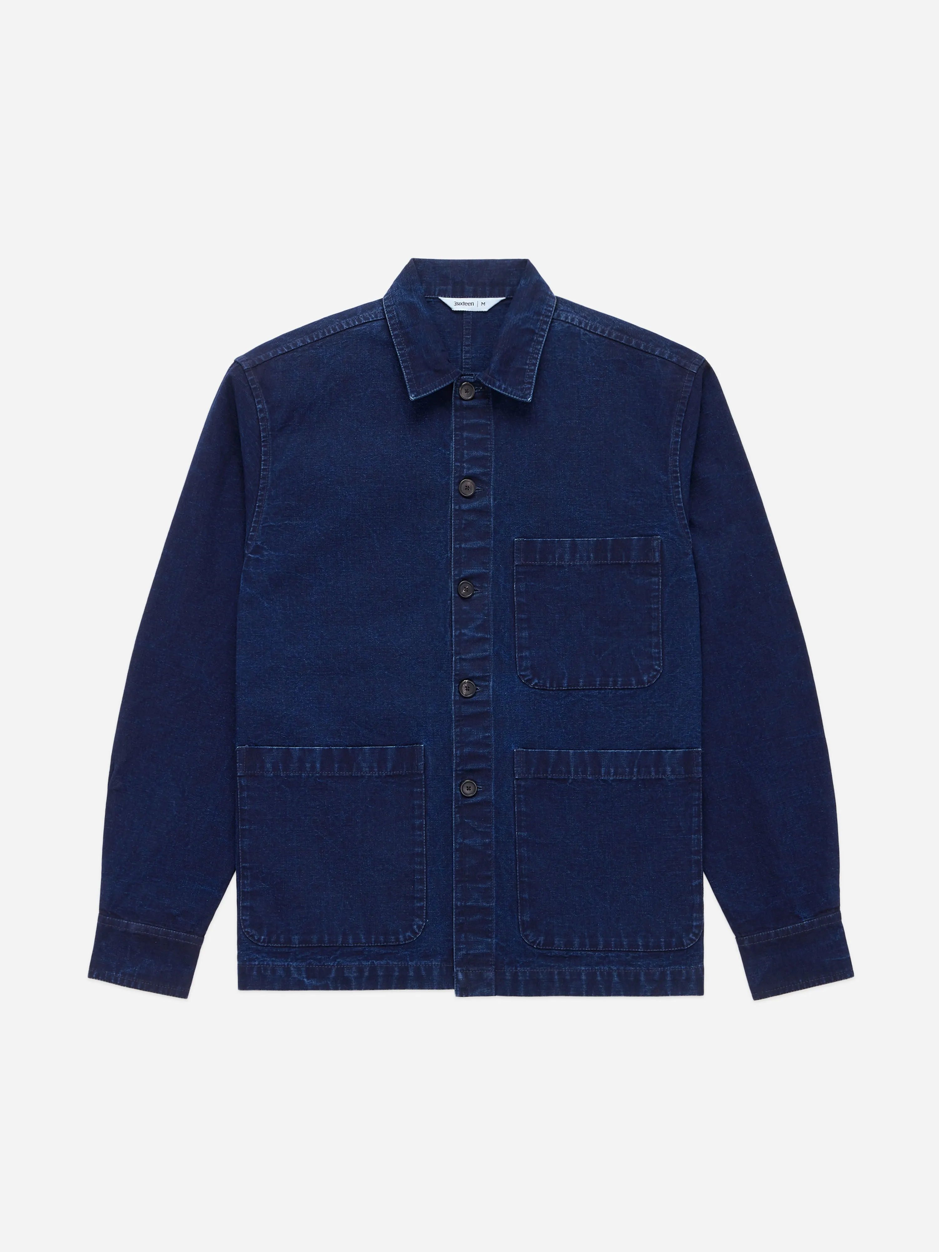 Shop Jacket ~ Indigo Canvas sold by 3sixteen product image thumbnail 4