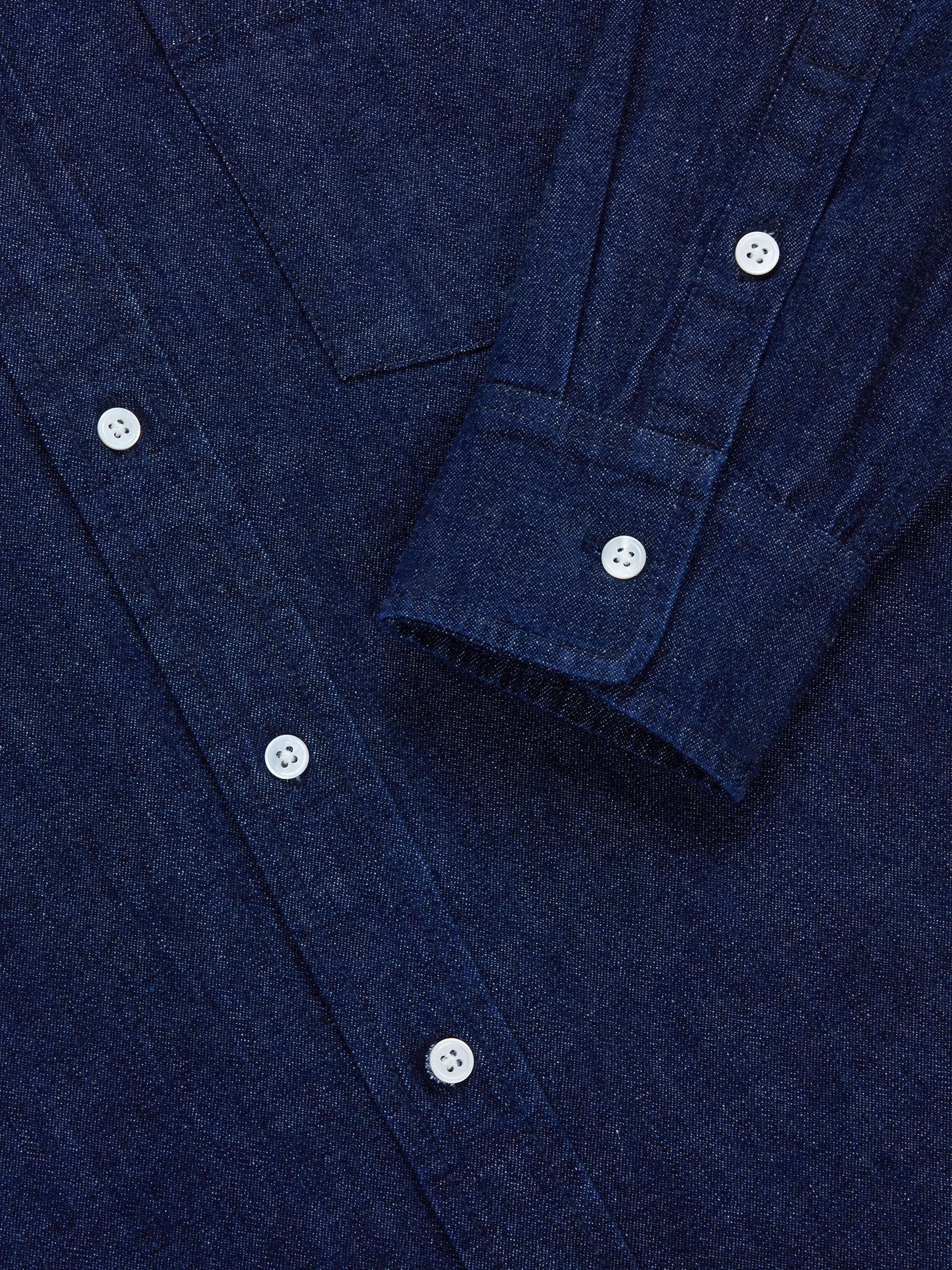 Denim BD Shirt ~ Indigo Selvedge sold by 3sixteen product image thumbnail 5