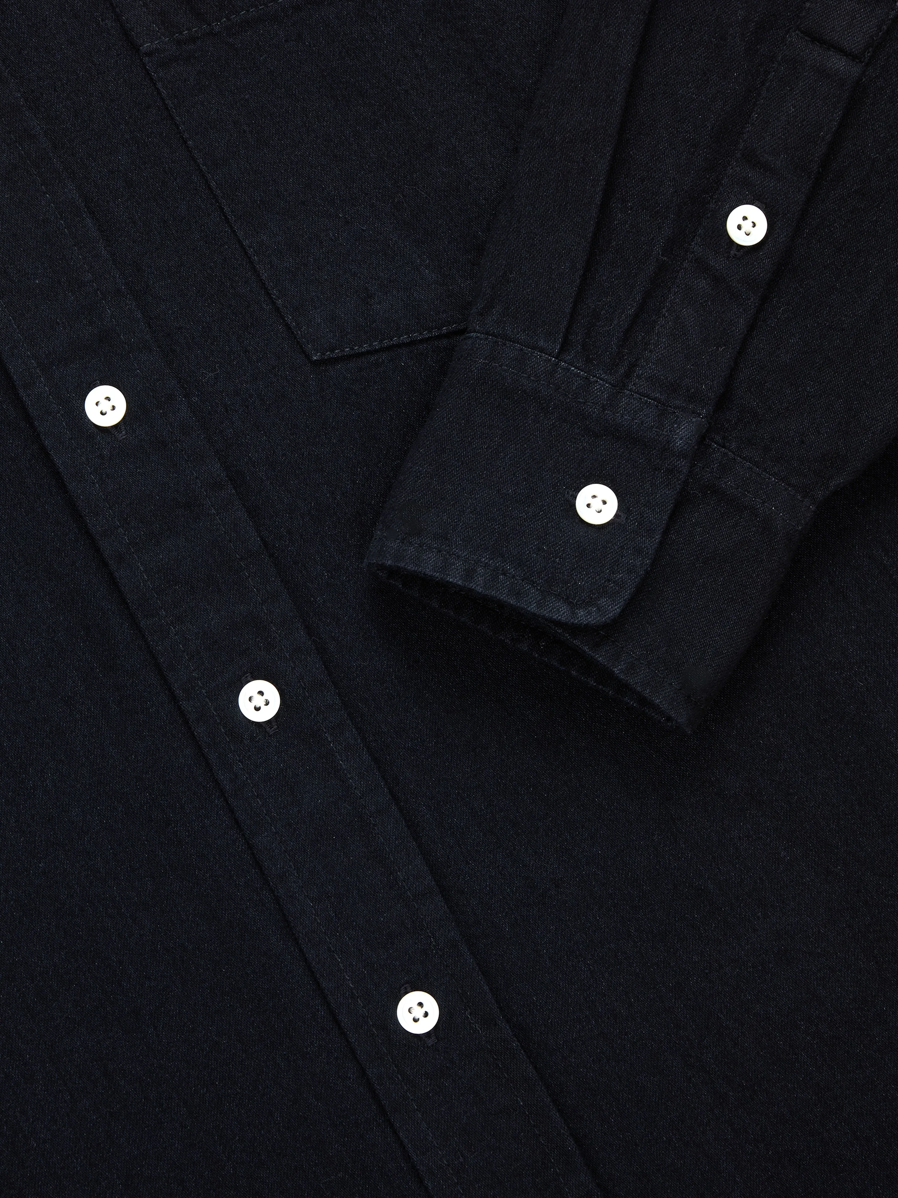 Denim BD Shirt ~ Black Selvedge sold by 3sixteen product image thumbnail 4