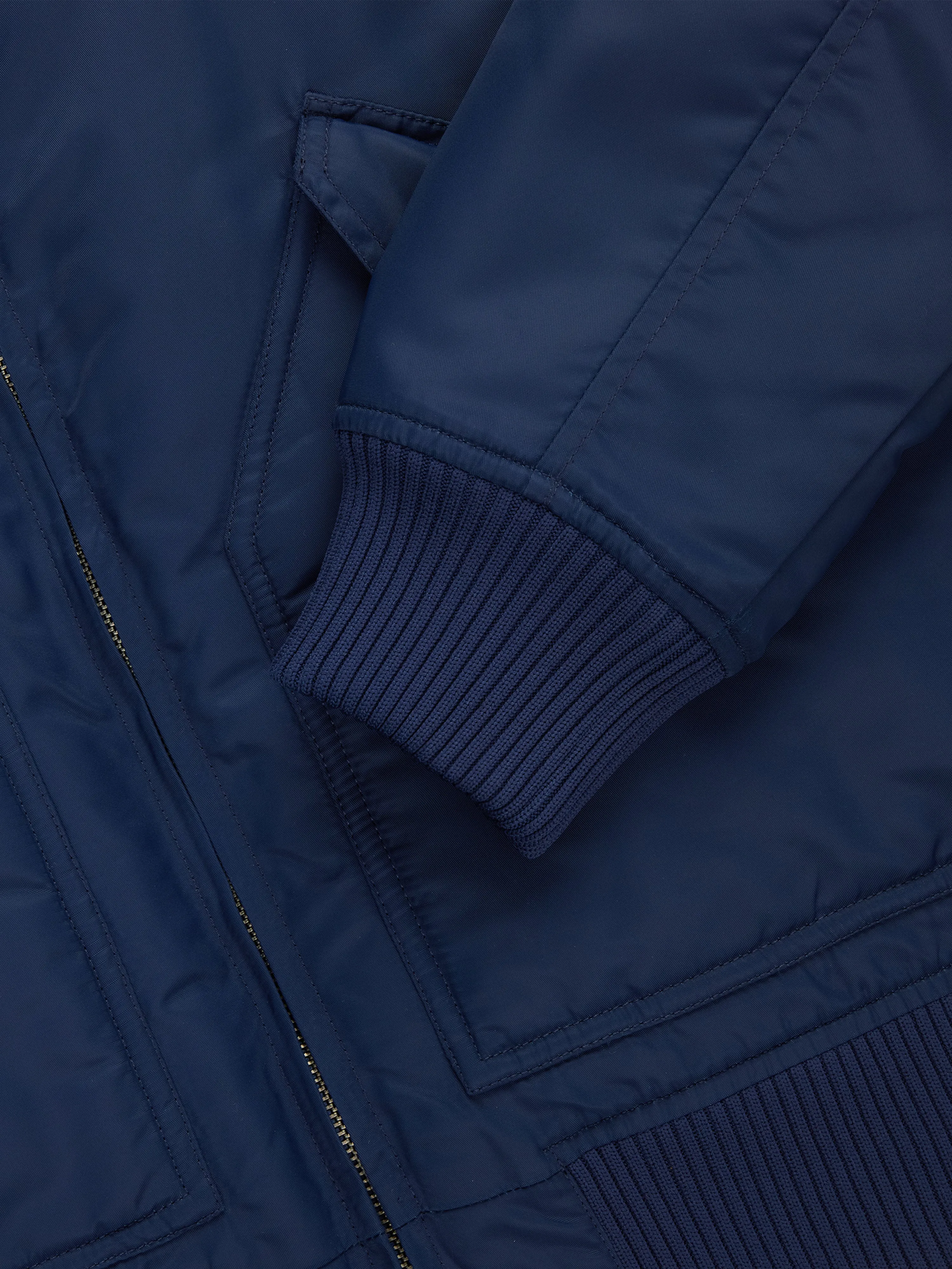 CWU Flight Jacket ~ Blue Aviator Satin sold by 3sixteen product image thumbnail 5