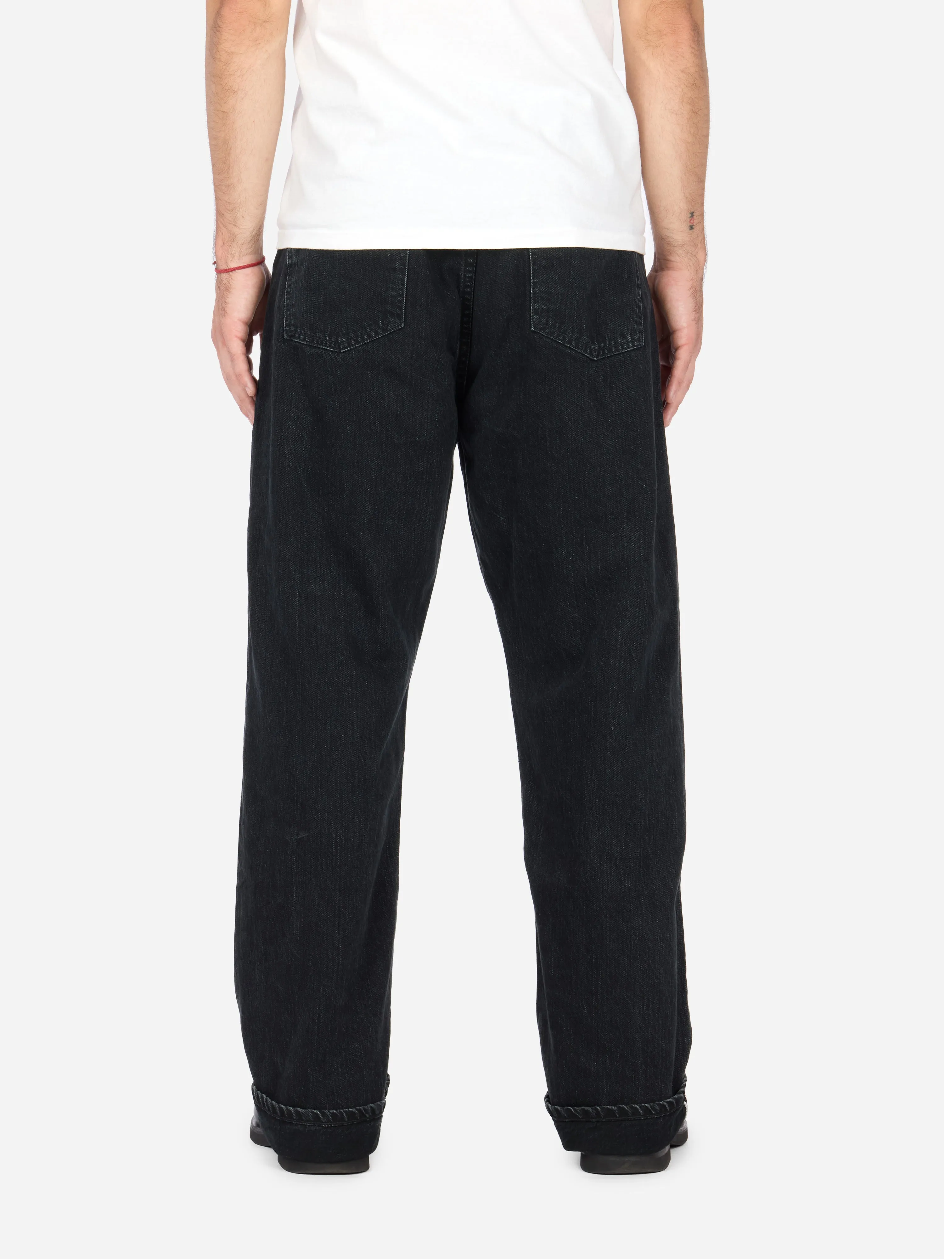 RS-222xs ~ Relaxed Straight - Stonewashed Double Black sold by 3sixteen product image thumbnail 4