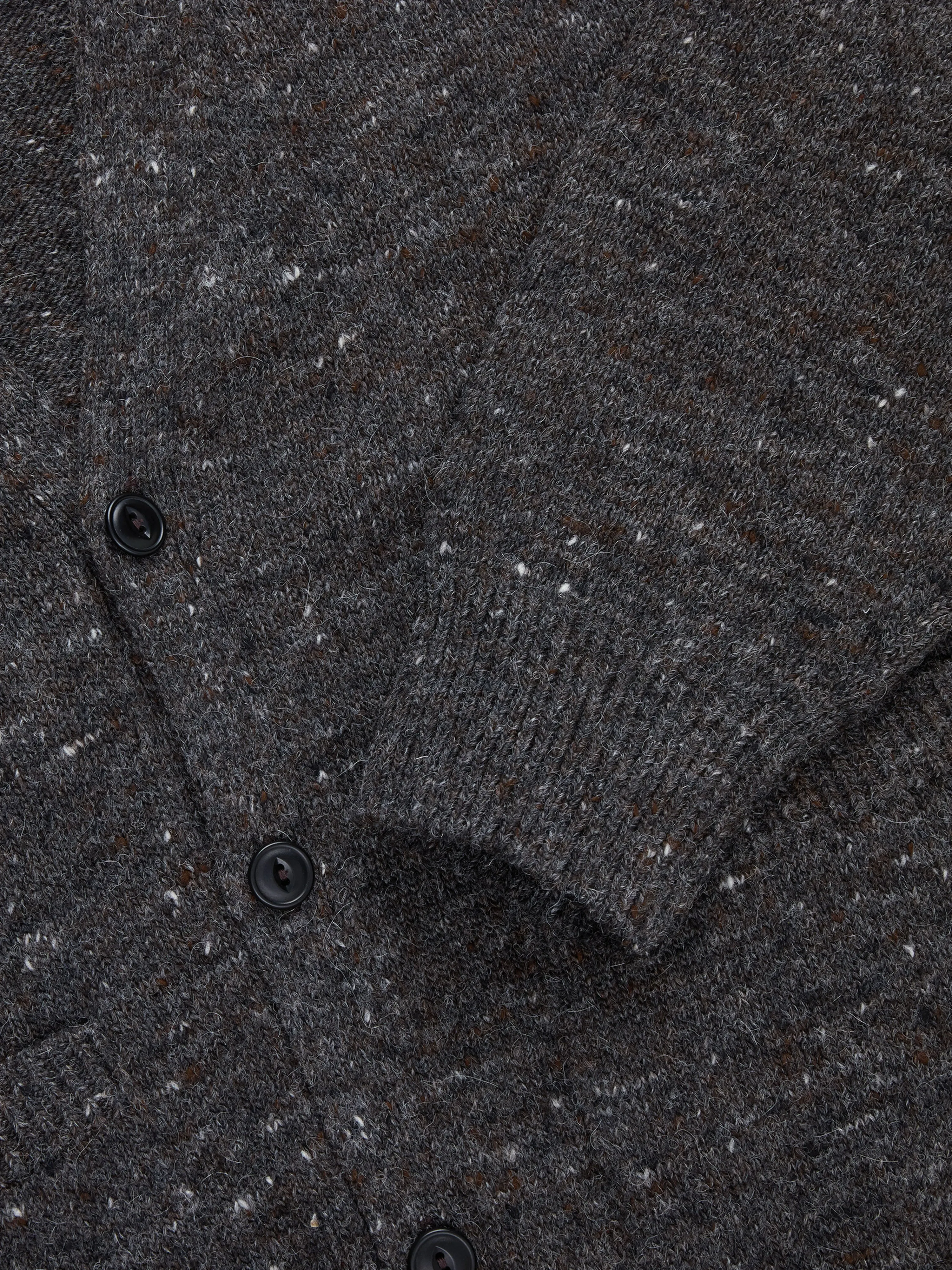Classic Cardigan ~ Pewter Tweed sold by 3sixteen product image thumbnail 5