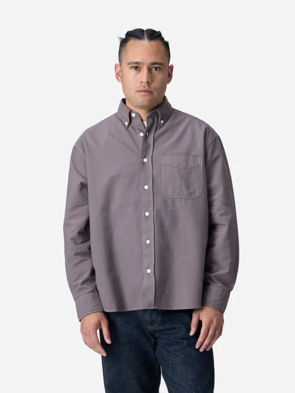 Big Oxford ~ Dusty Purple sold by 3sixteen