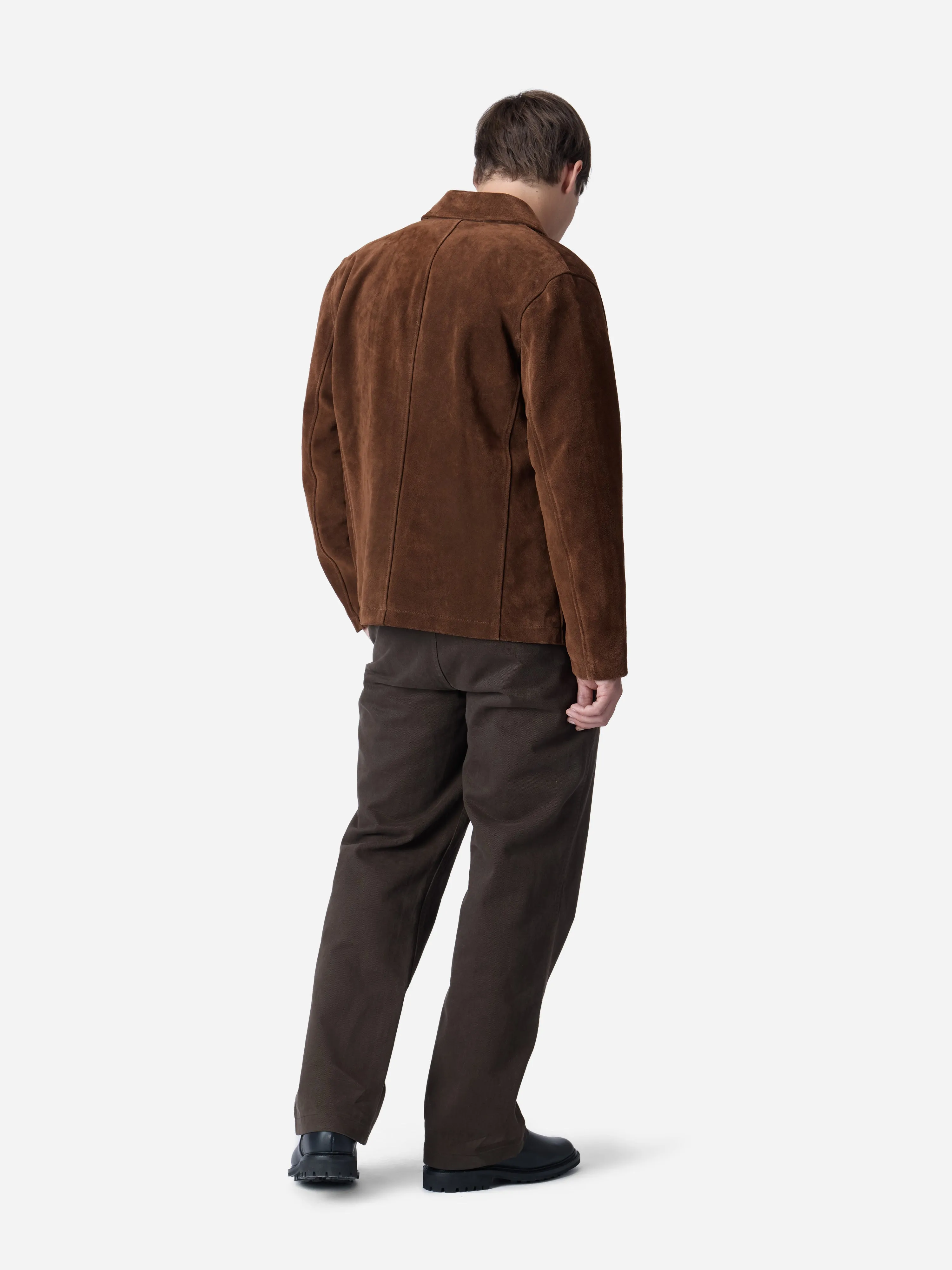 Work Jacket ~ Chocolate Suede sold by 3sixteen product image thumbnail 2