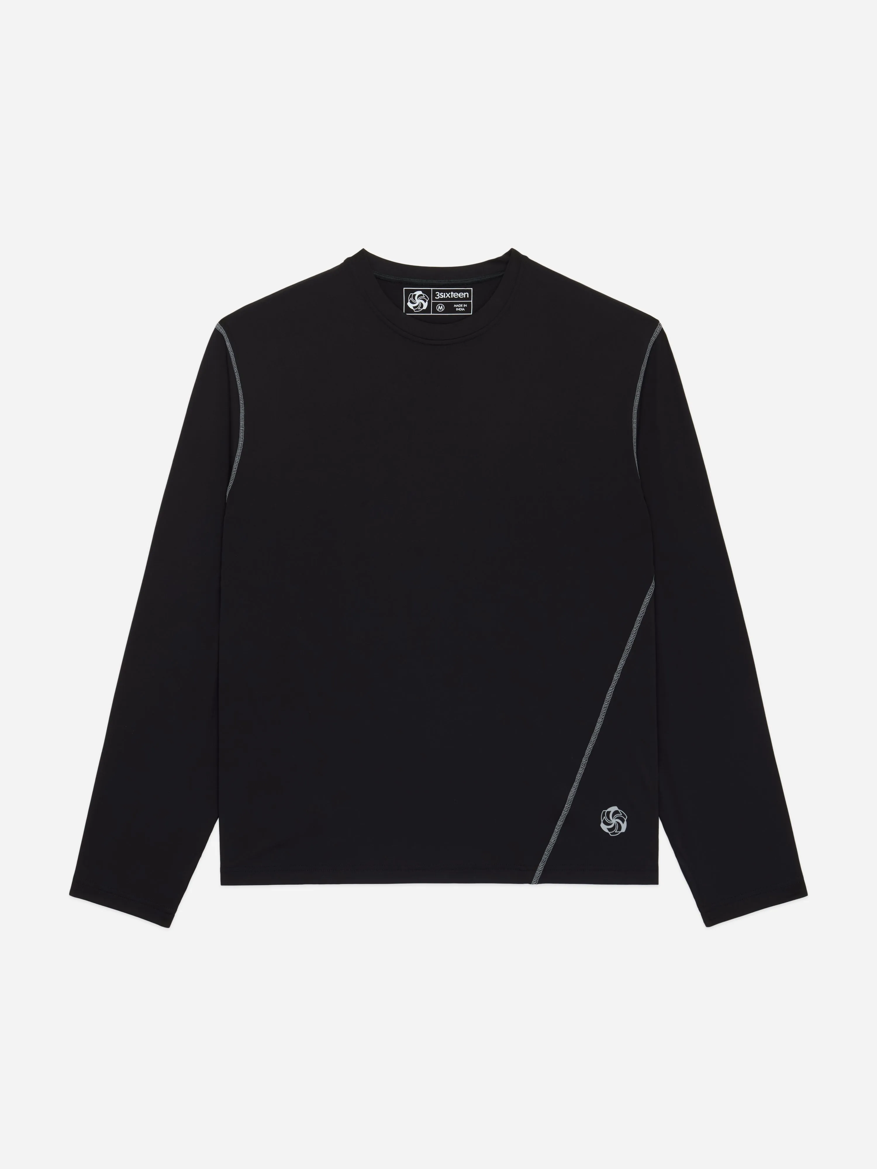 LS Pace Tee ~ Black sold by 3sixteen product image thumbnail 4