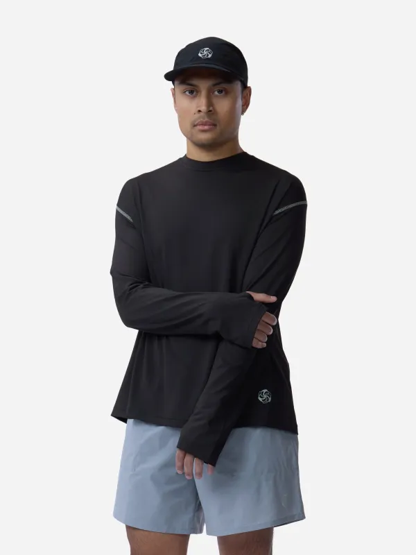 LS Pace Tee ~ Black sold by 3sixteen