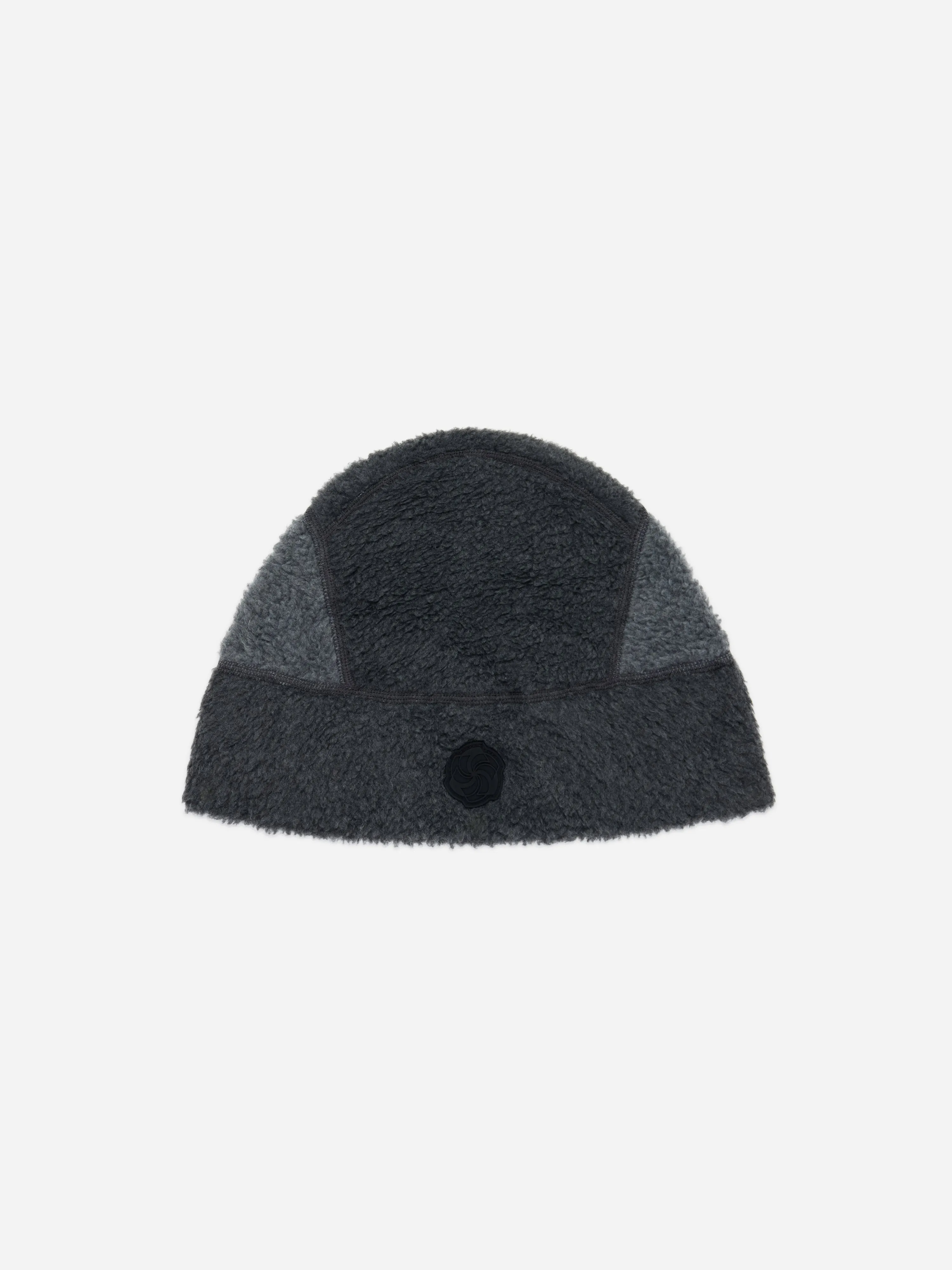 Fleece Patchwork Beanie ~ Charcoal sold by 3sixteen product image thumbnail 3