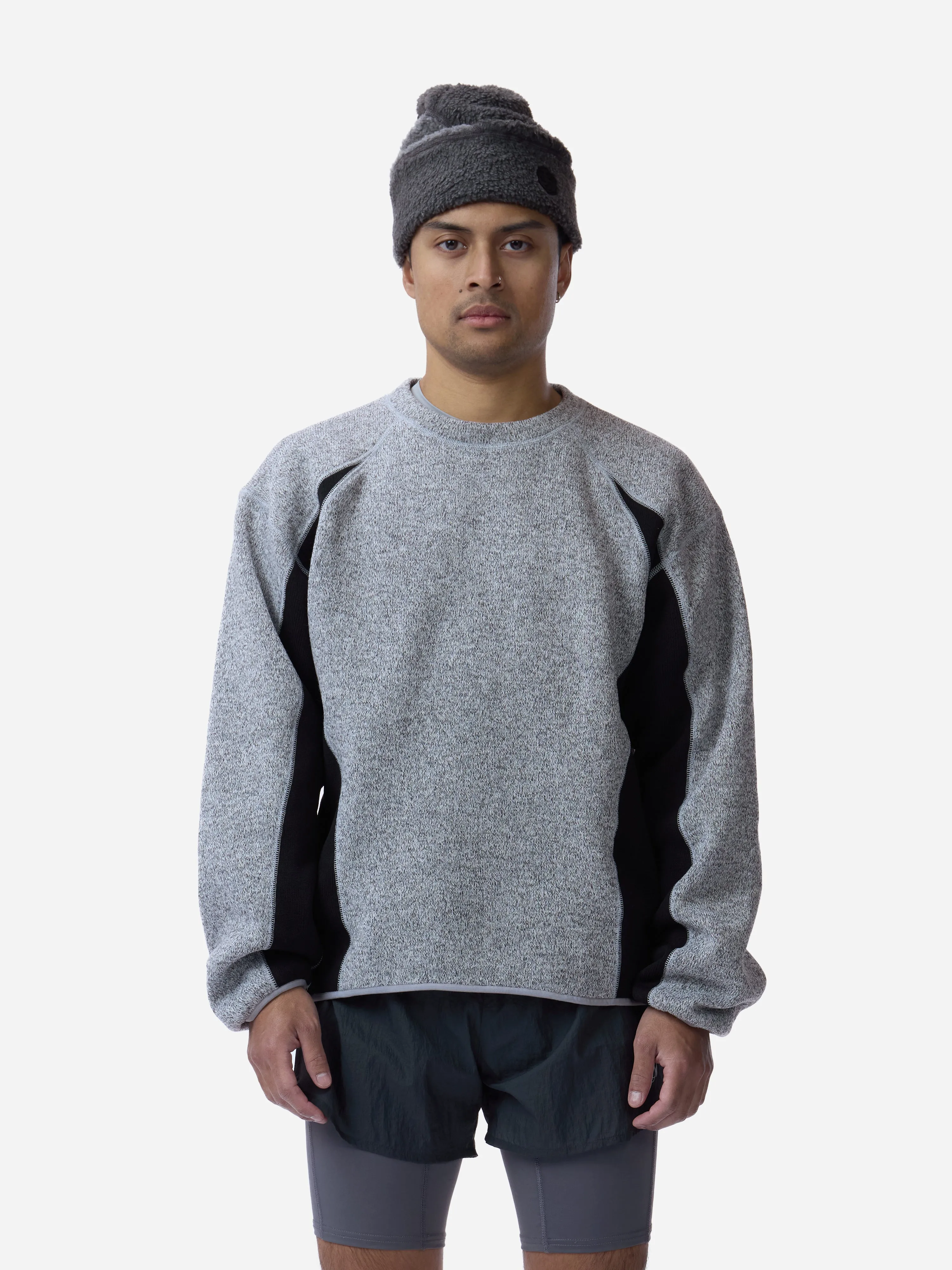 Track Crew ~ Grey/Black sold by 3sixteen
