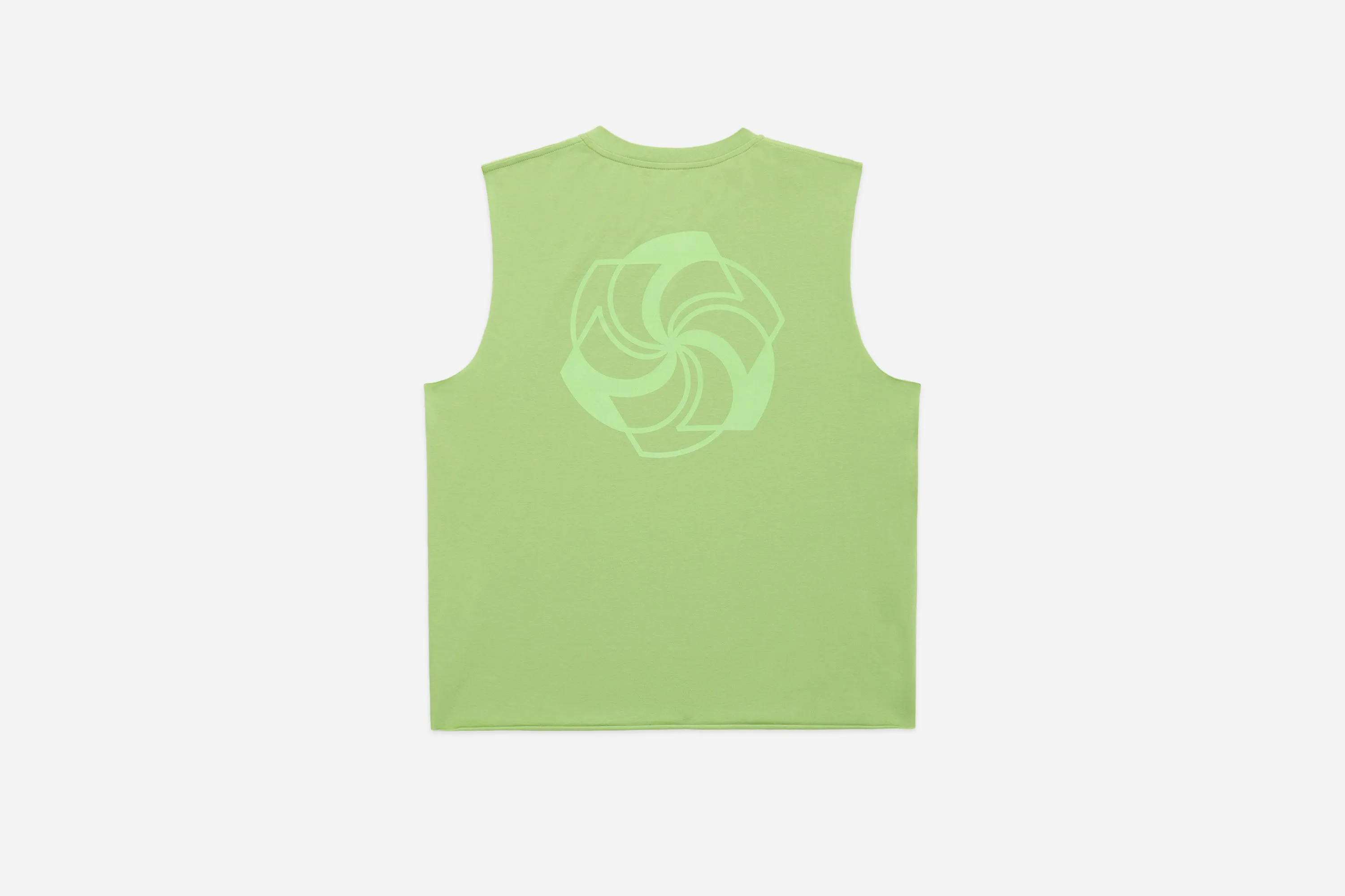 Training Cutoff Tee ~ Lime sold by 3sixteen product image thumbnail 2
