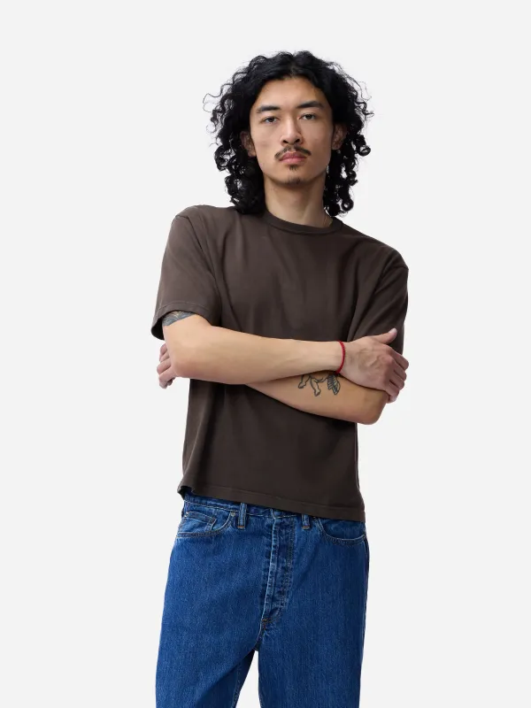 Ultraweight Pima T-Shirt ~ Umber sold by 3sixteen