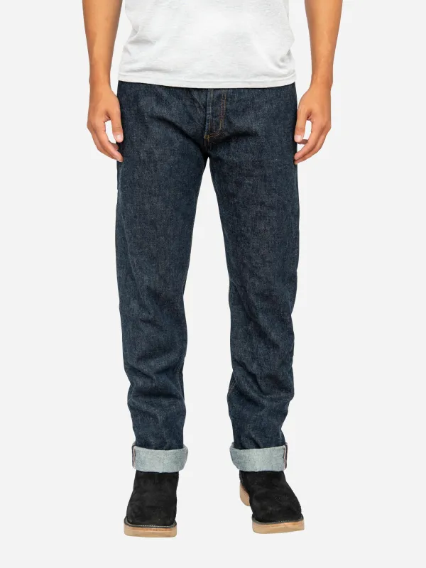 CS-100xk ~ Classic Straight - Rinsed Indigo Kibata made by 3sixteen