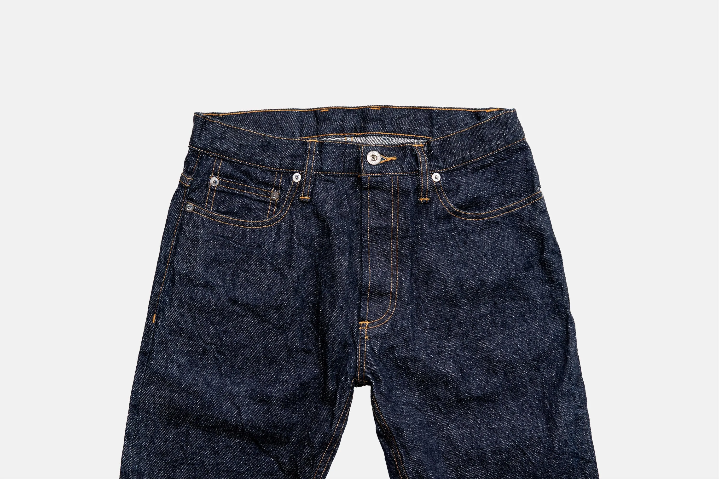 CS-100xk ~ Classic Straight - Rinsed Indigo Kibata sold by 3sixteen product image thumbnail 5