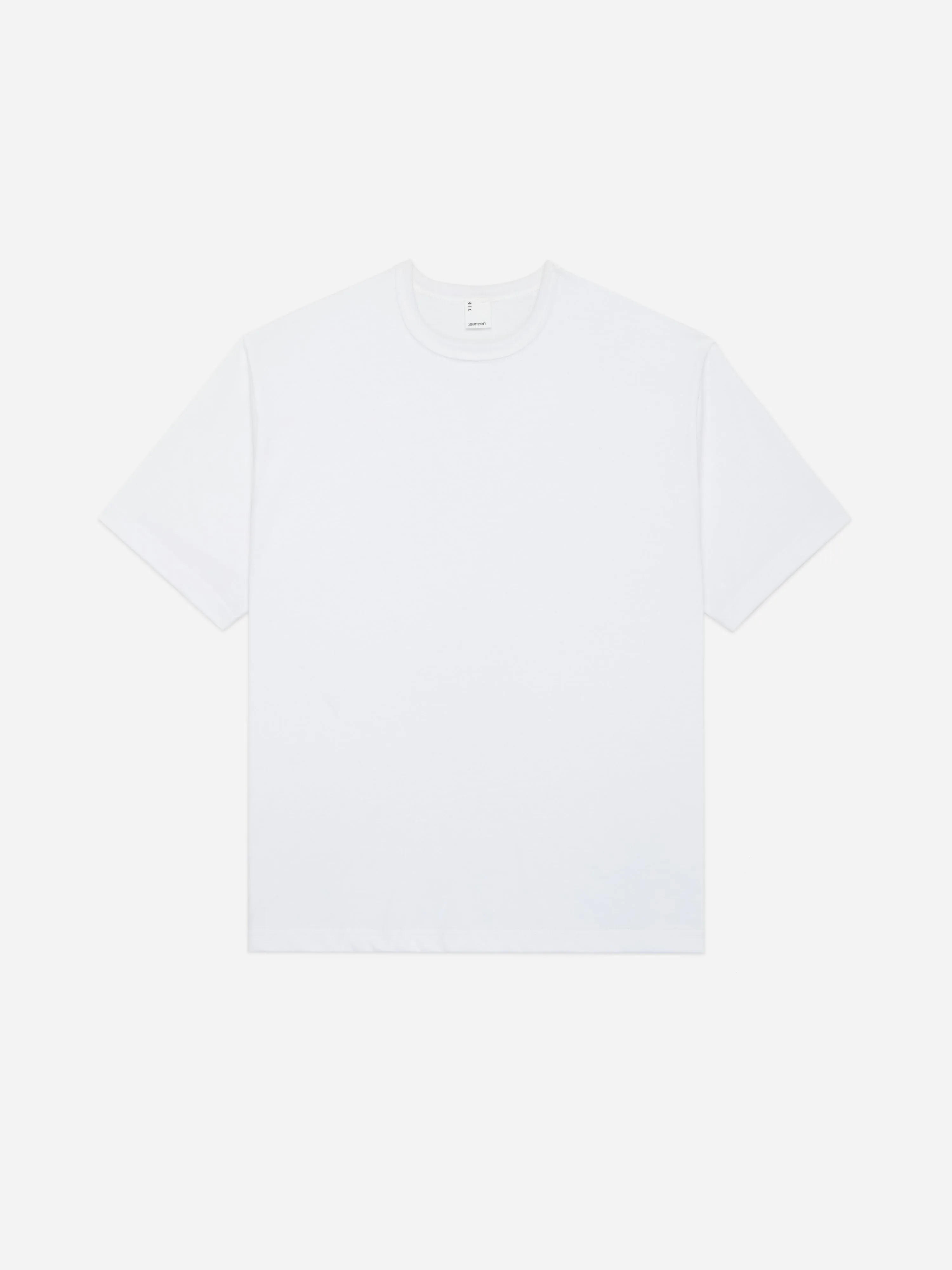 Heavyweight Boxy T-shirt ~ White sold by 3sixteen product image thumbnail 4