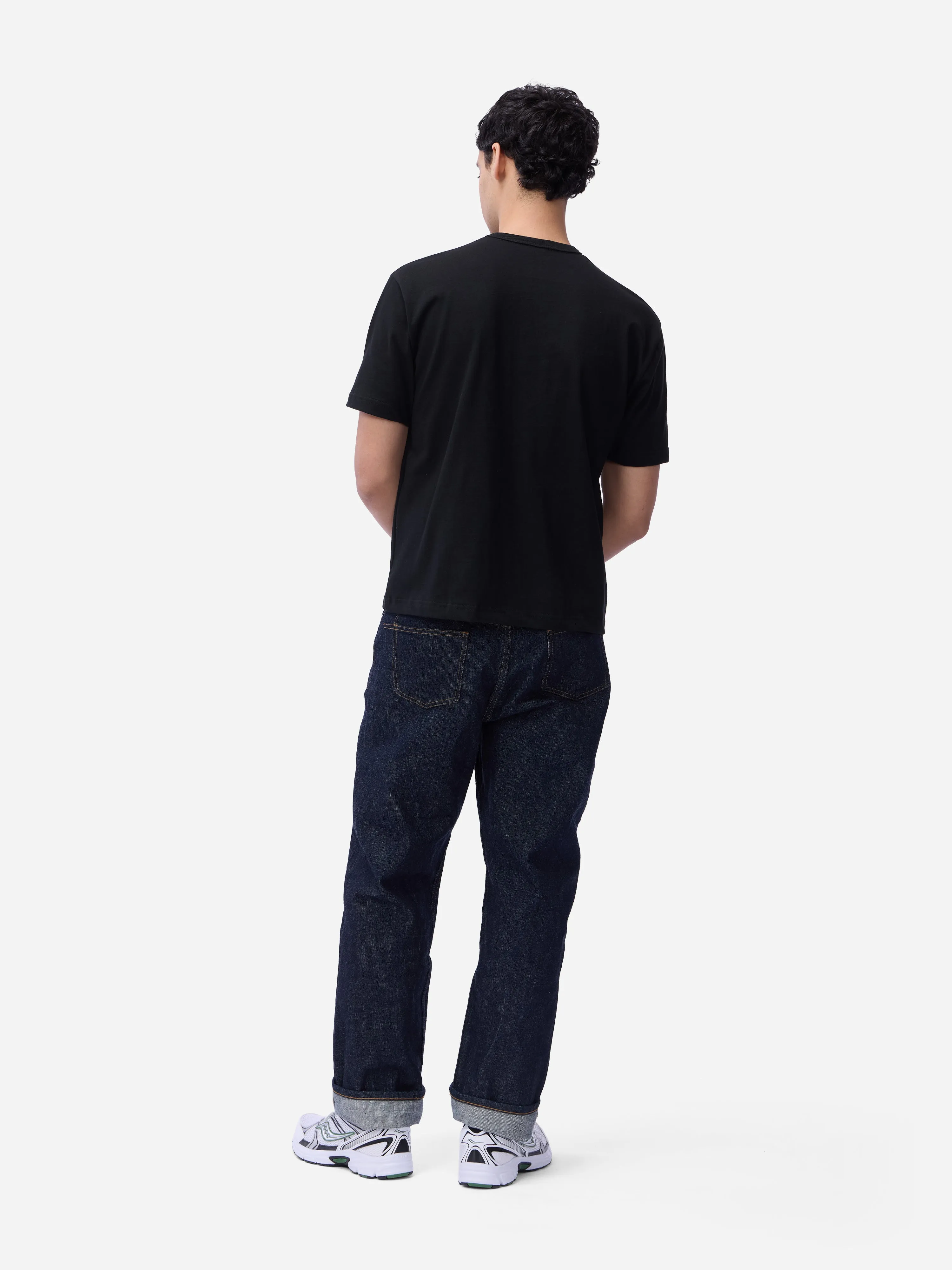 Heavyweight Boxy T-shirt ~ Black sold by 3sixteen product image thumbnail 2