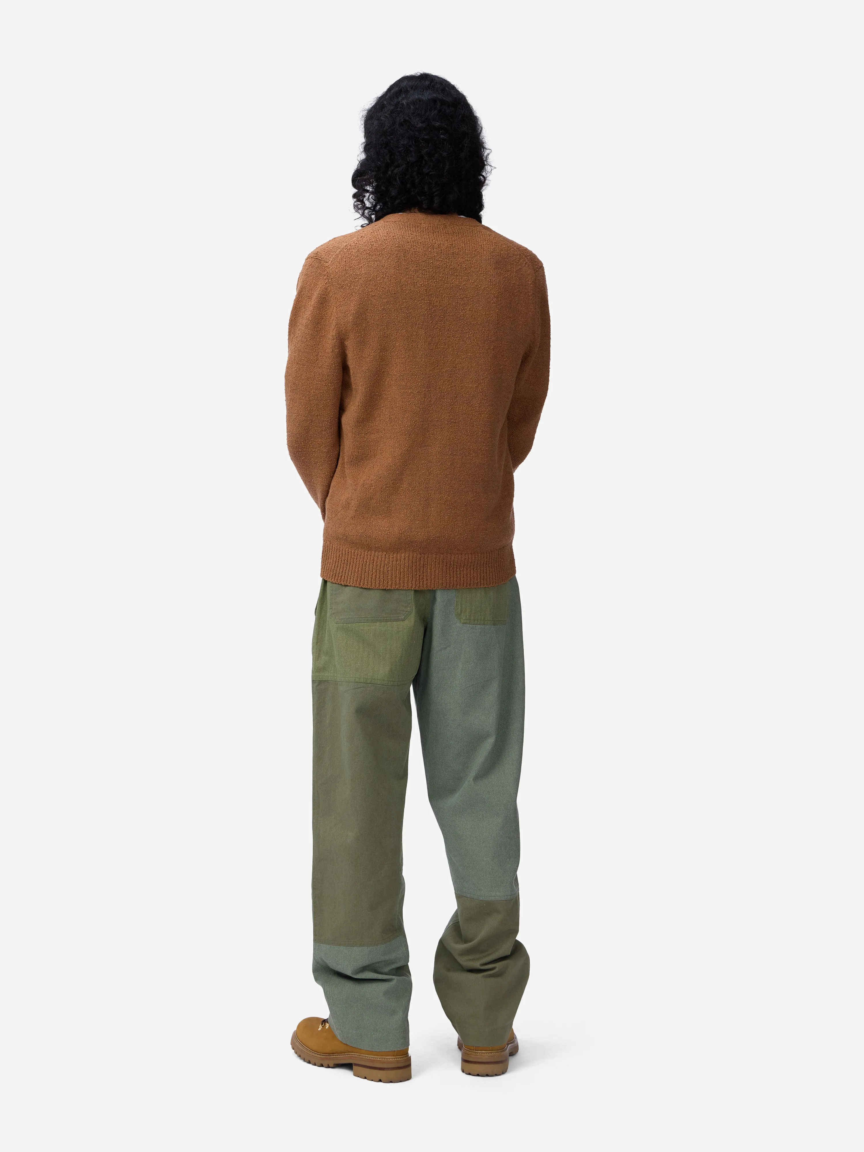 Classic Cardigan ~ Ochre Boucle sold by 3sixteen product image thumbnail 2