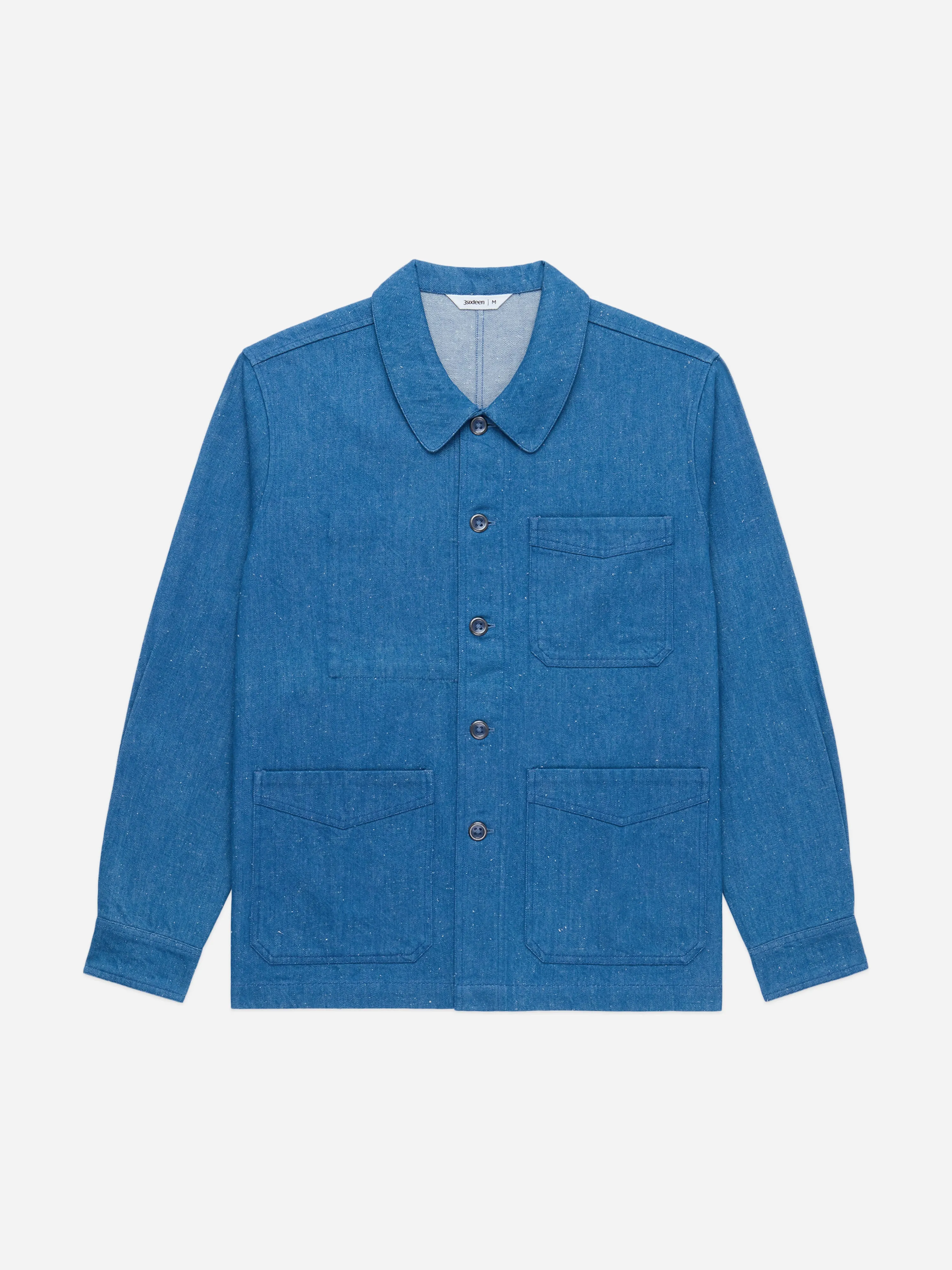 French Work Jacket ~ Light Indigo sold by 3sixteen product image thumbnail 4