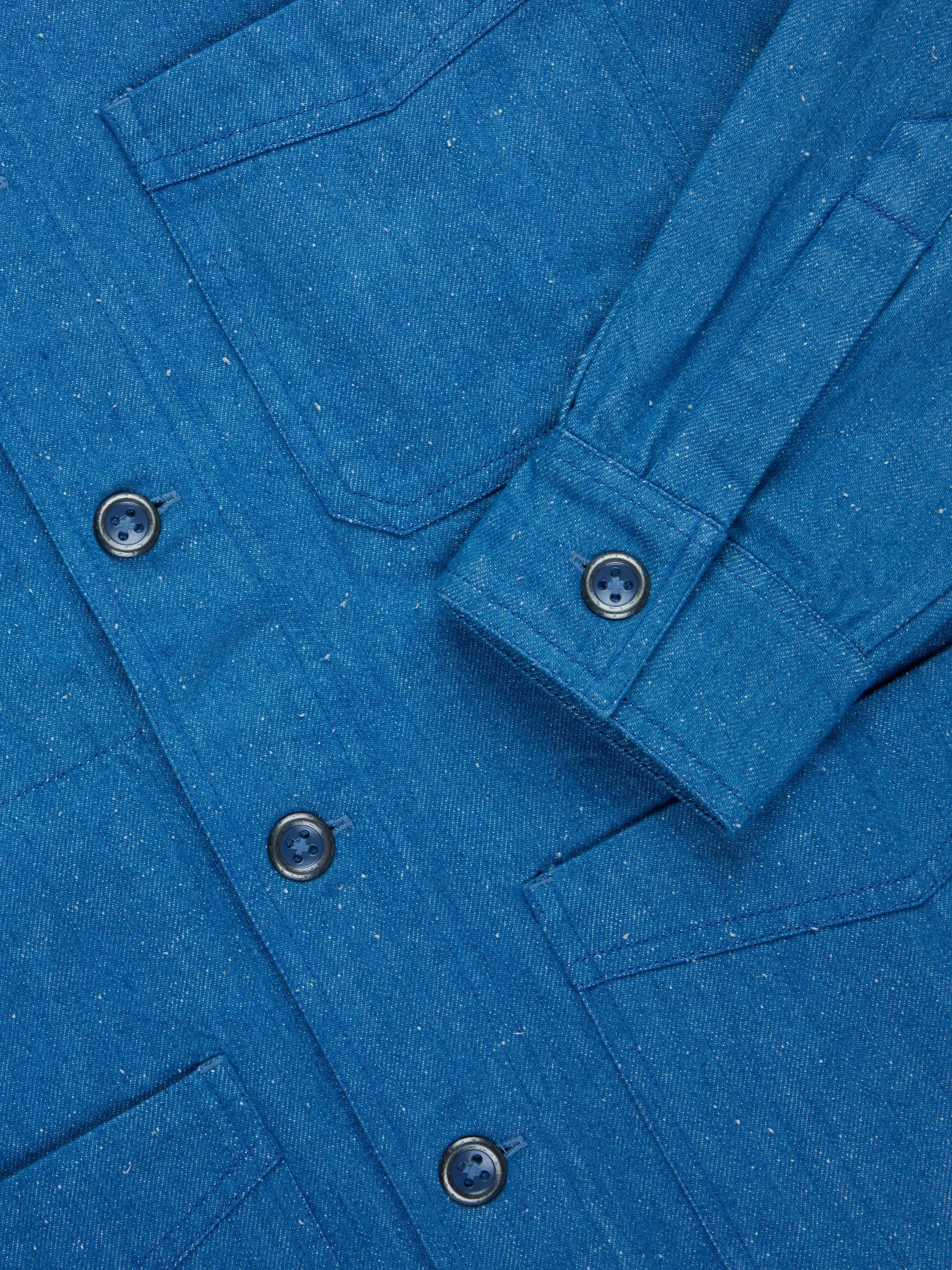 French Work Jacket ~ Light Indigo sold by 3sixteen product image thumbnail 5