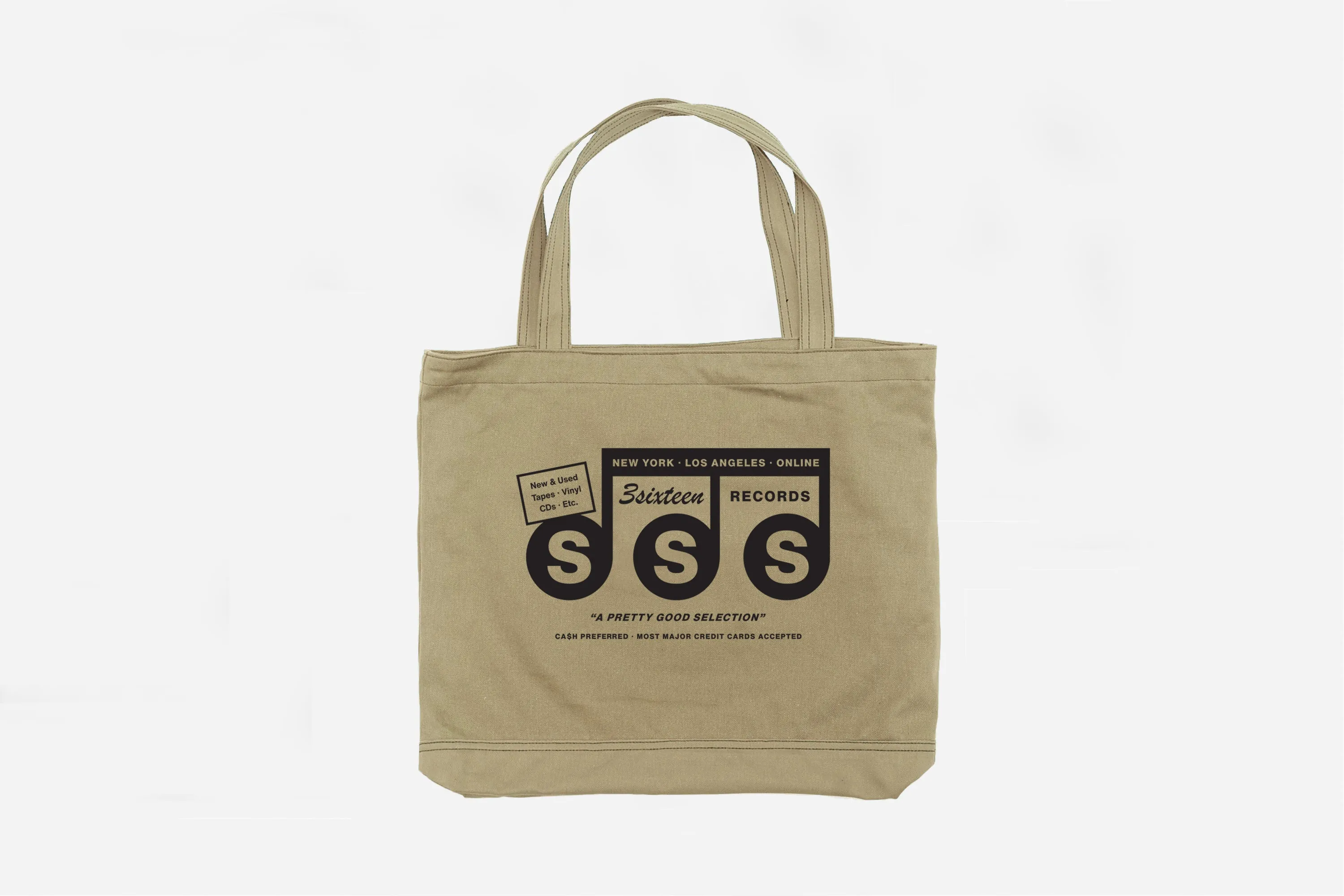 "Herbie" Tote ~ Khaki sold by 3sixteen product image thumbnail 2