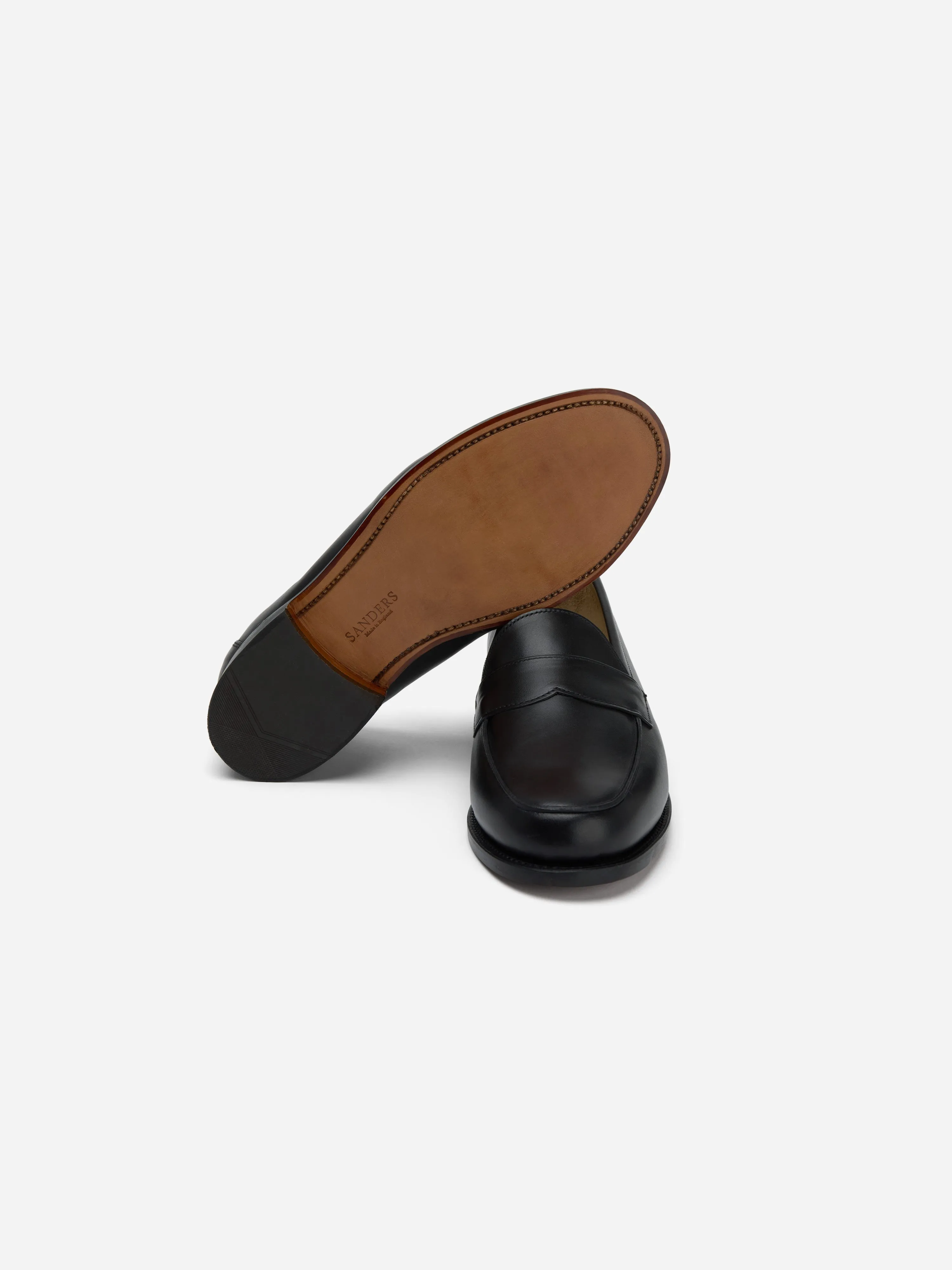Saddle Loafer ~ Black Calf sold by 3sixteen product image thumbnail 5