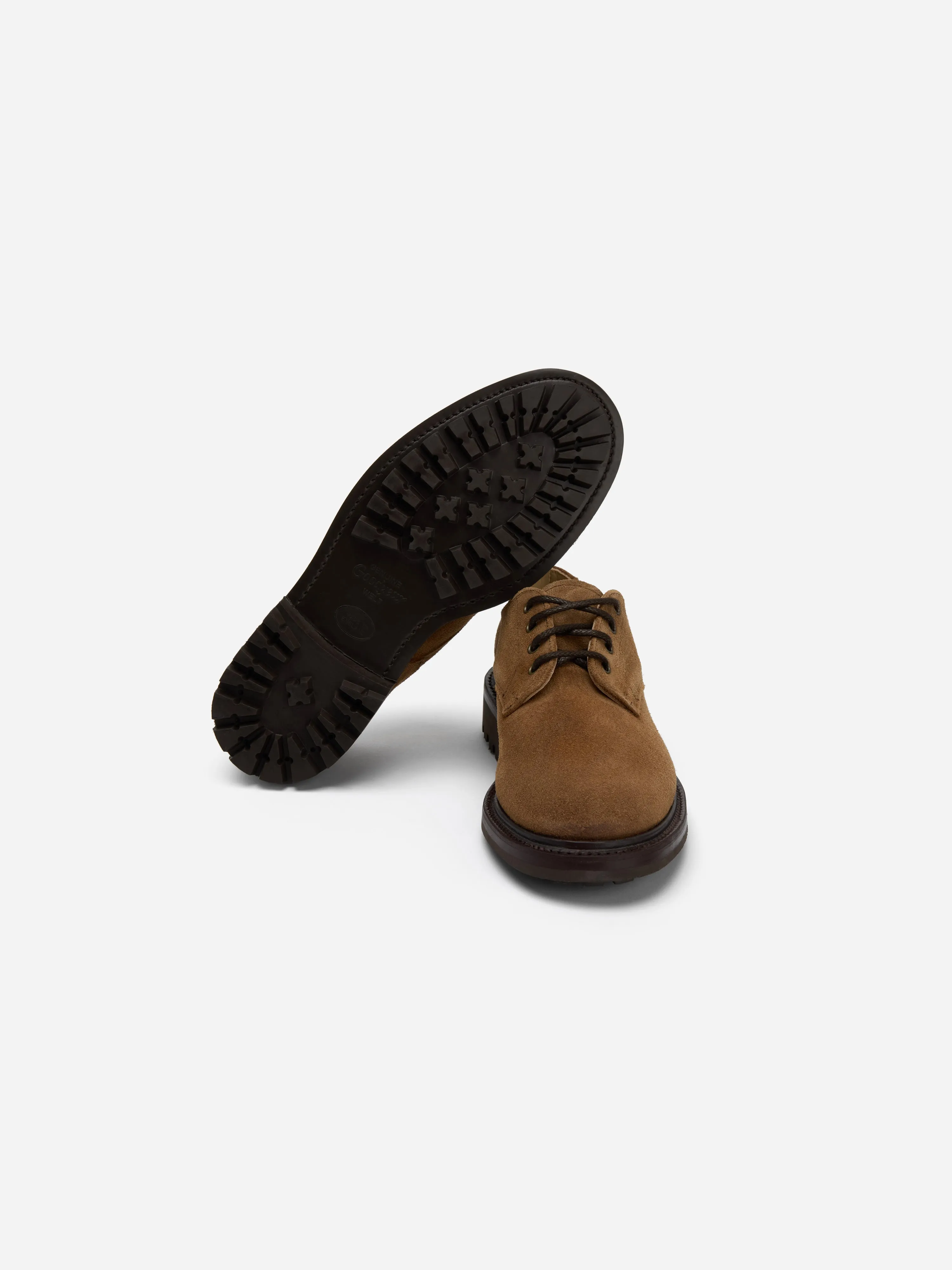 Lug Sole Derby ~ Snuff Waxy Suede sold by 3sixteen product image thumbnail 5