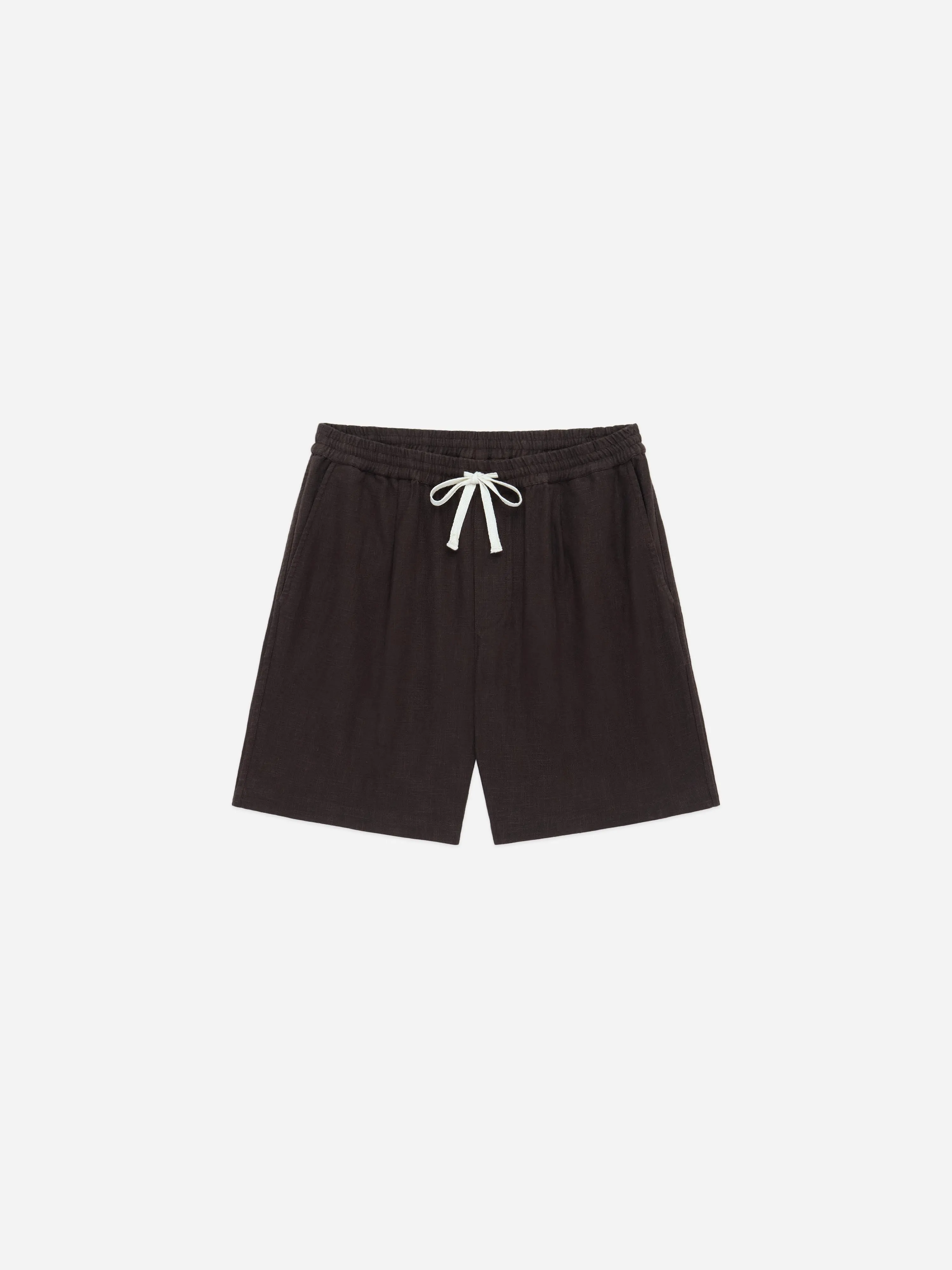 Drawstring Short ~ Chocolate Linen sold by 3sixteen product image thumbnail 4