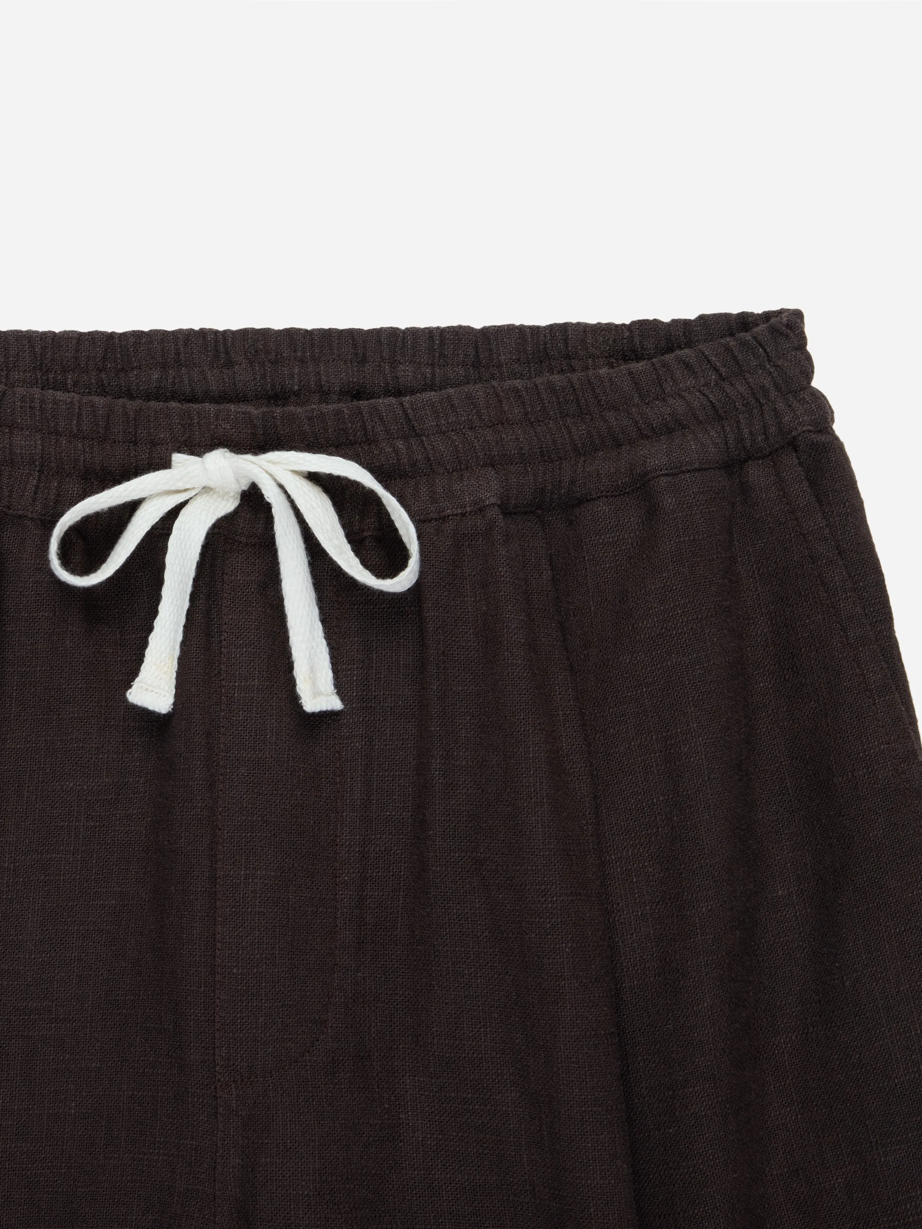Drawstring Short ~ Chocolate Linen sold by 3sixteen product image thumbnail 5