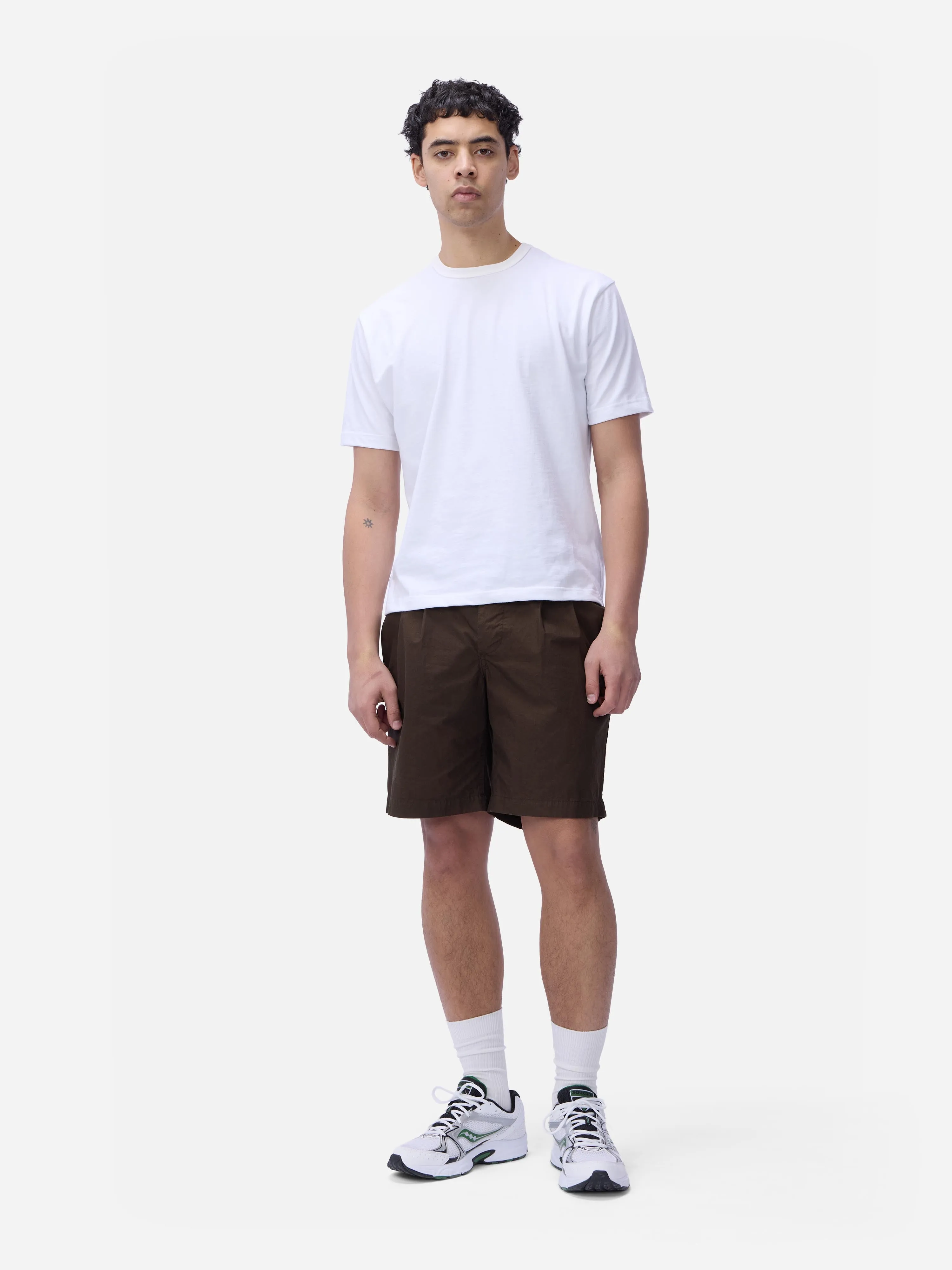 Safari Shorts ~ Brown Poplin sold by 3sixteen product image thumbnail 3