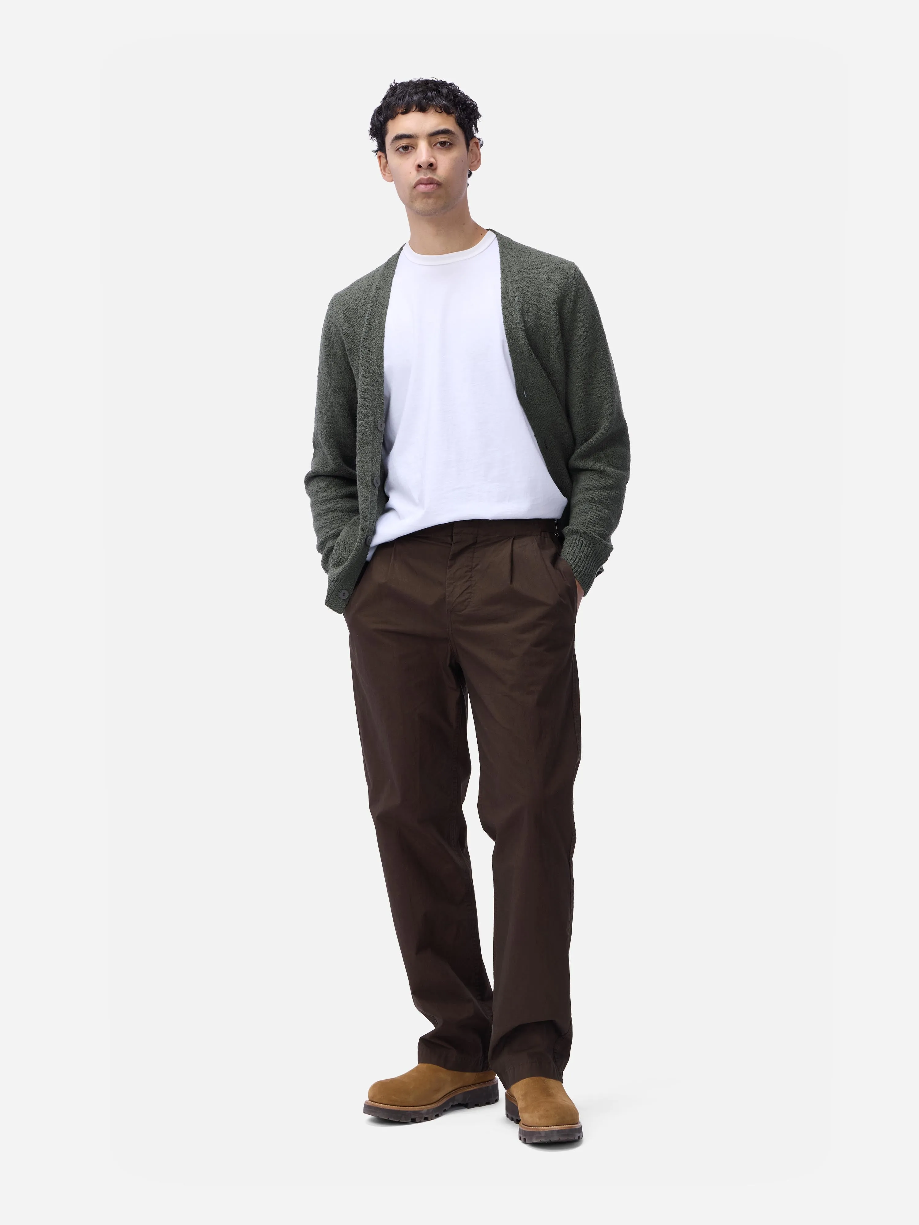 Safari Pant ~ Brown Poplin sold by 3sixteen product image thumbnail 3