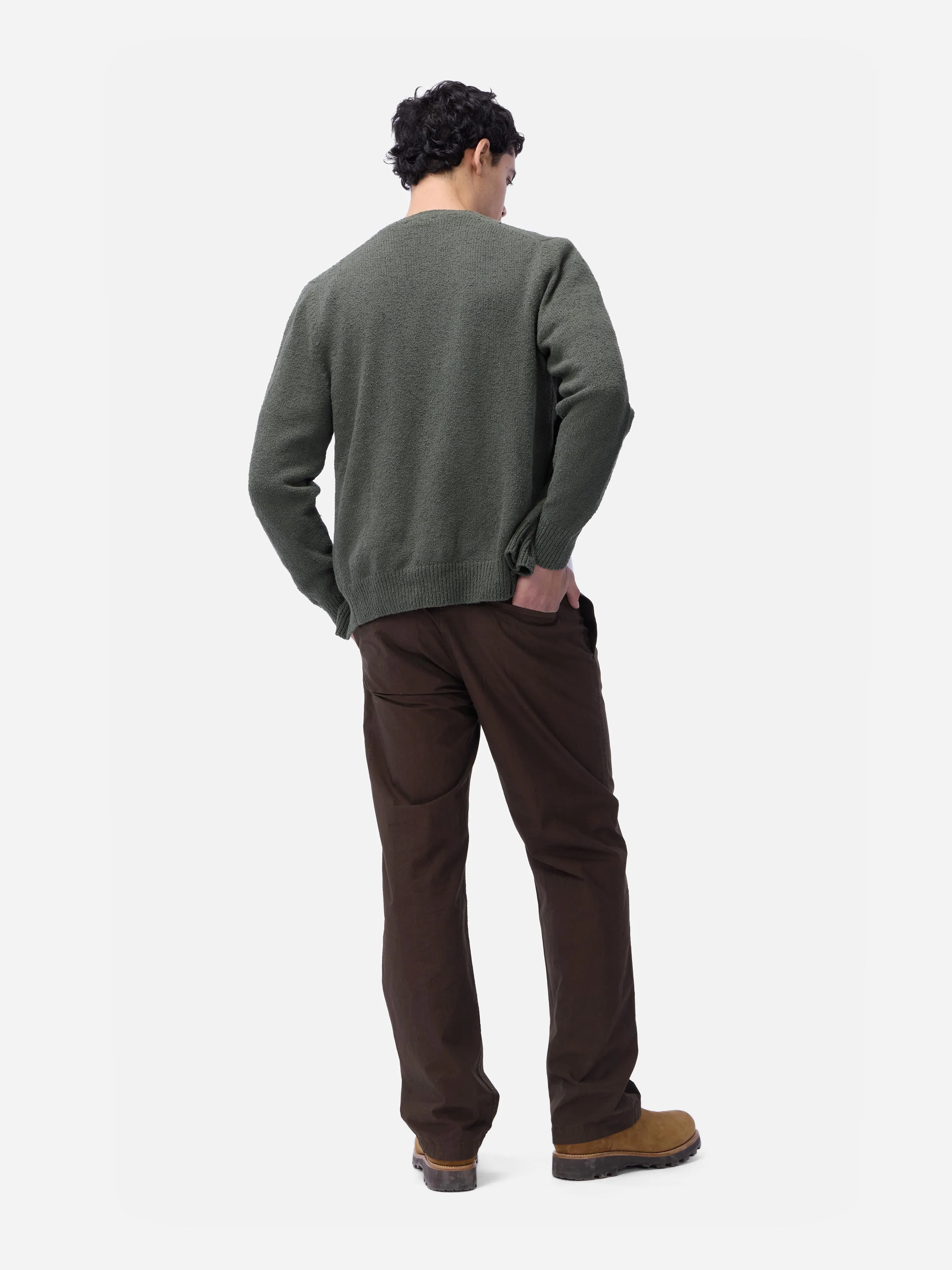 Safari Pant ~ Brown Poplin sold by 3sixteen product image thumbnail 4
