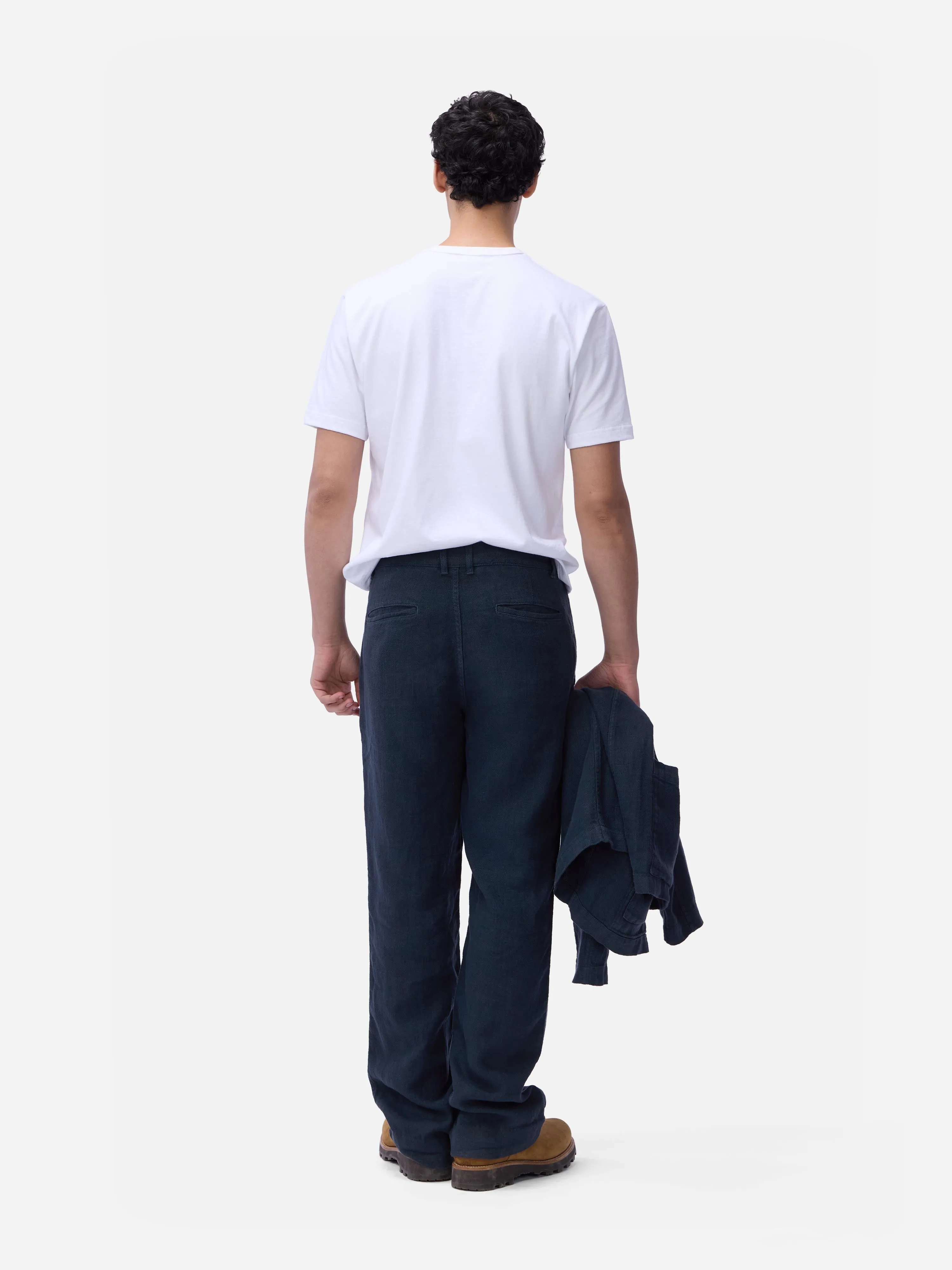 Work Pant ~ Midnight Linen sold by 3sixteen product image thumbnail 3