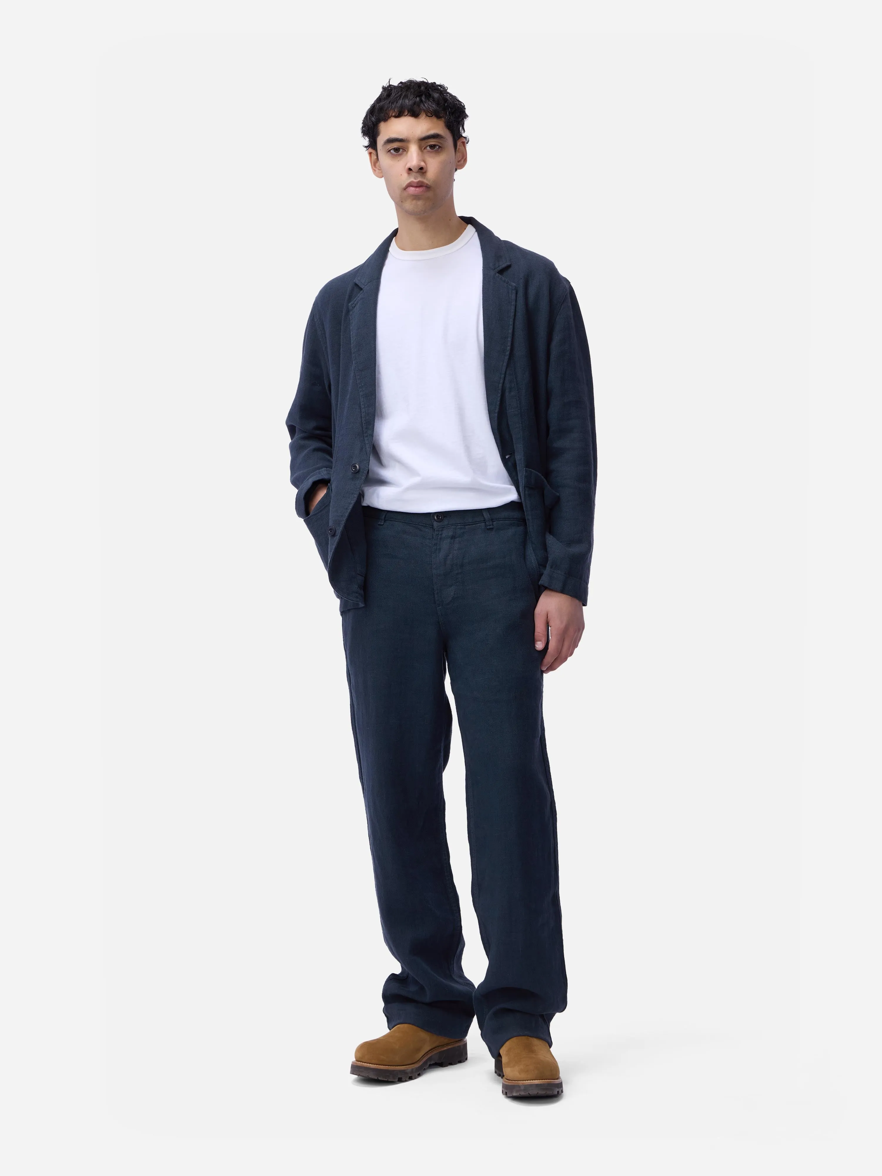 Work Pant ~ Midnight Linen sold by 3sixteen product image thumbnail 2