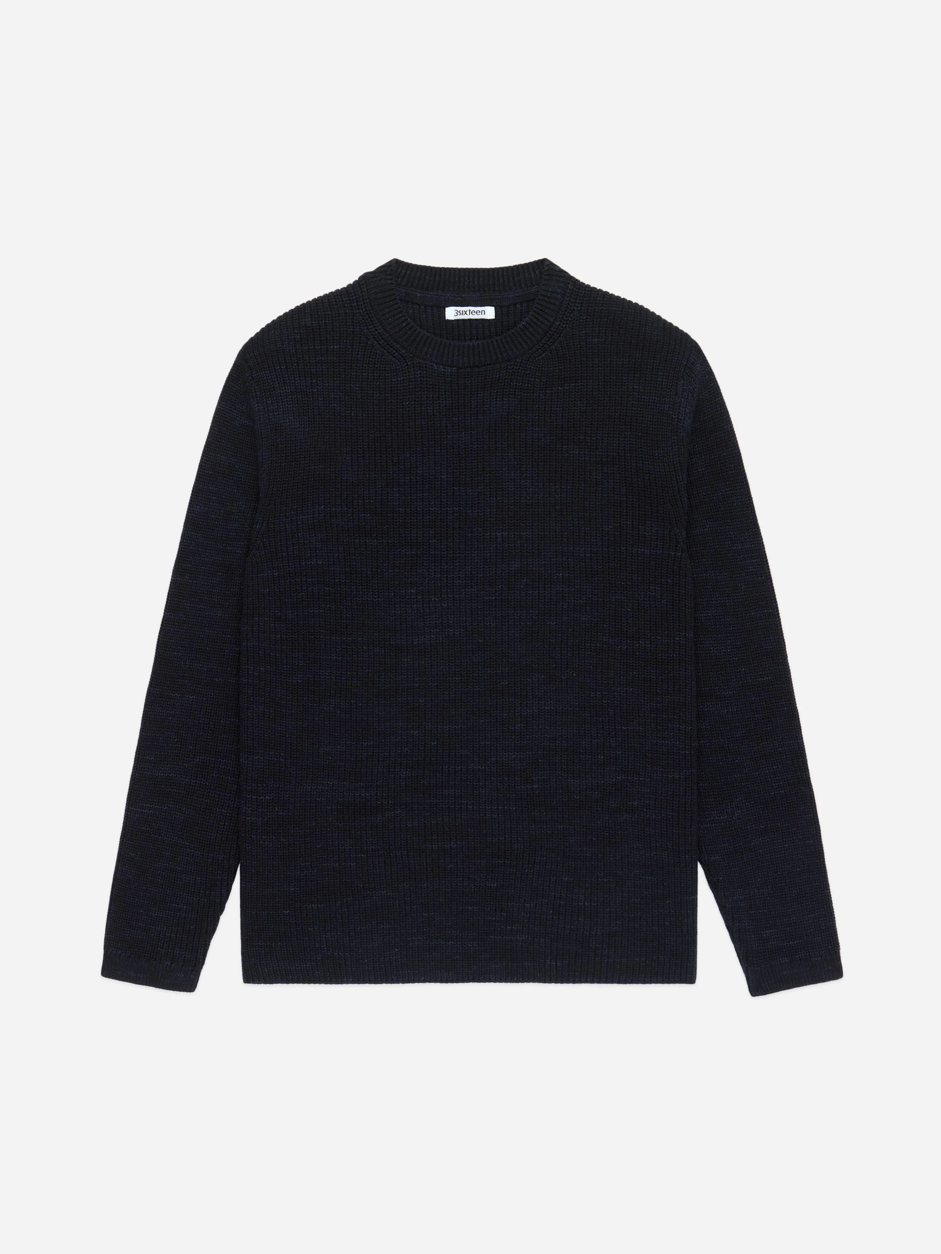 Long Sleeve Knit T-shirt ~ Vintage Black sold by 3sixteen product image thumbnail 5