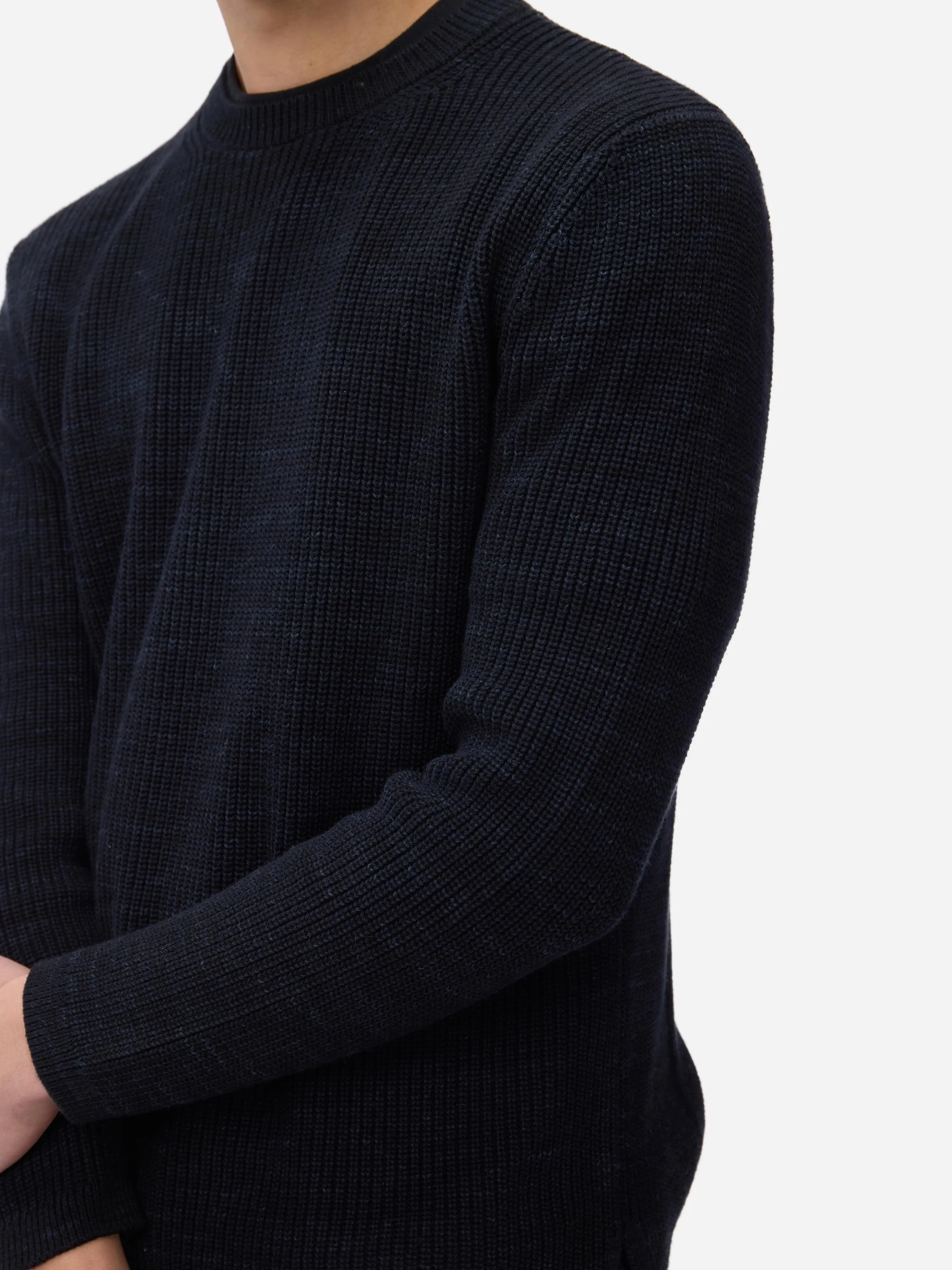 Long Sleeve Knit T-shirt ~ Vintage Black sold by 3sixteen product image thumbnail 4