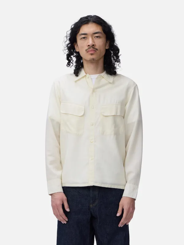 Western Overshirt ~ Ecru made by 3sixteen