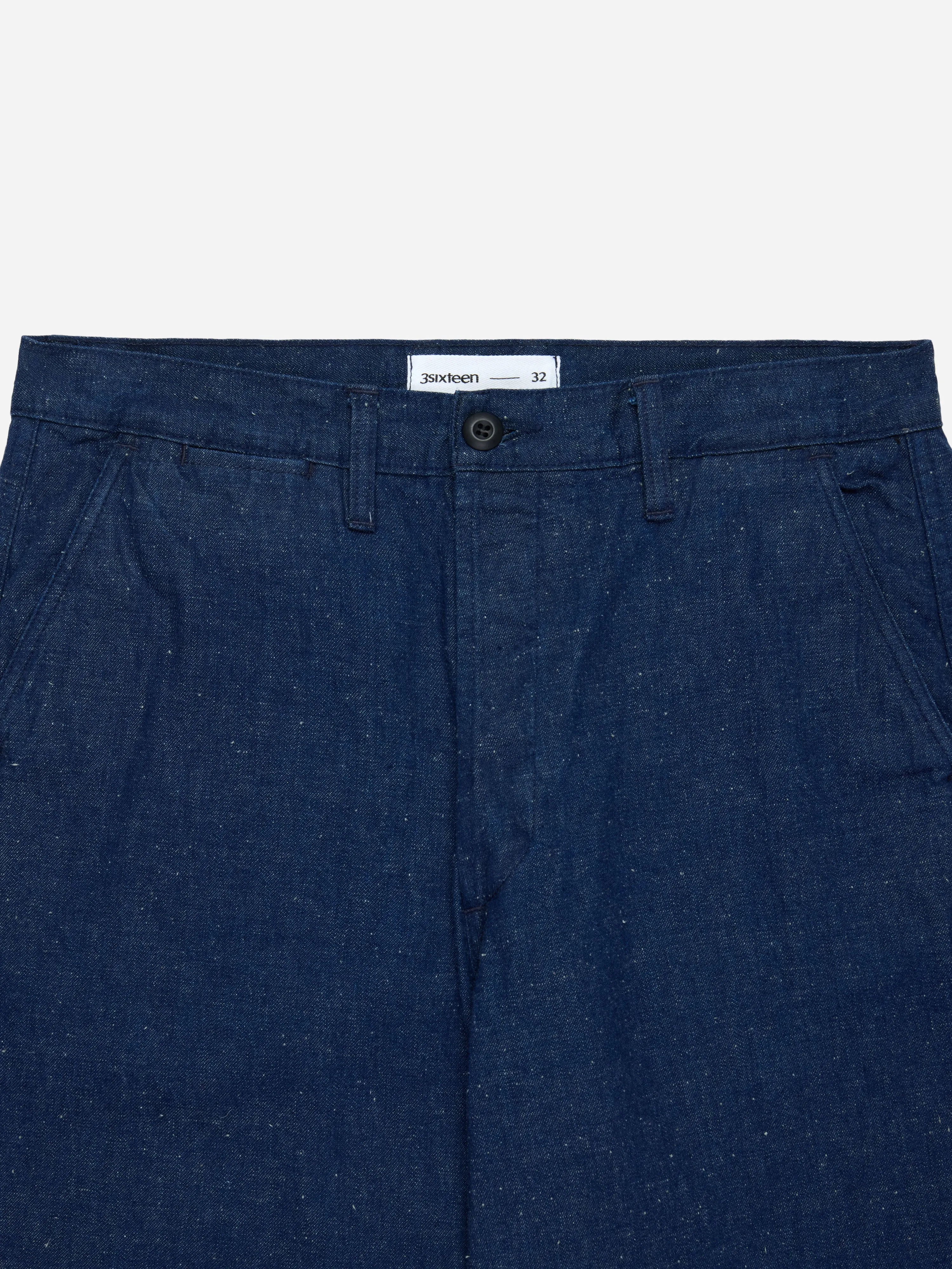 Officer Chino ~ Nep Denim sold by 3sixteen product image thumbnail 5