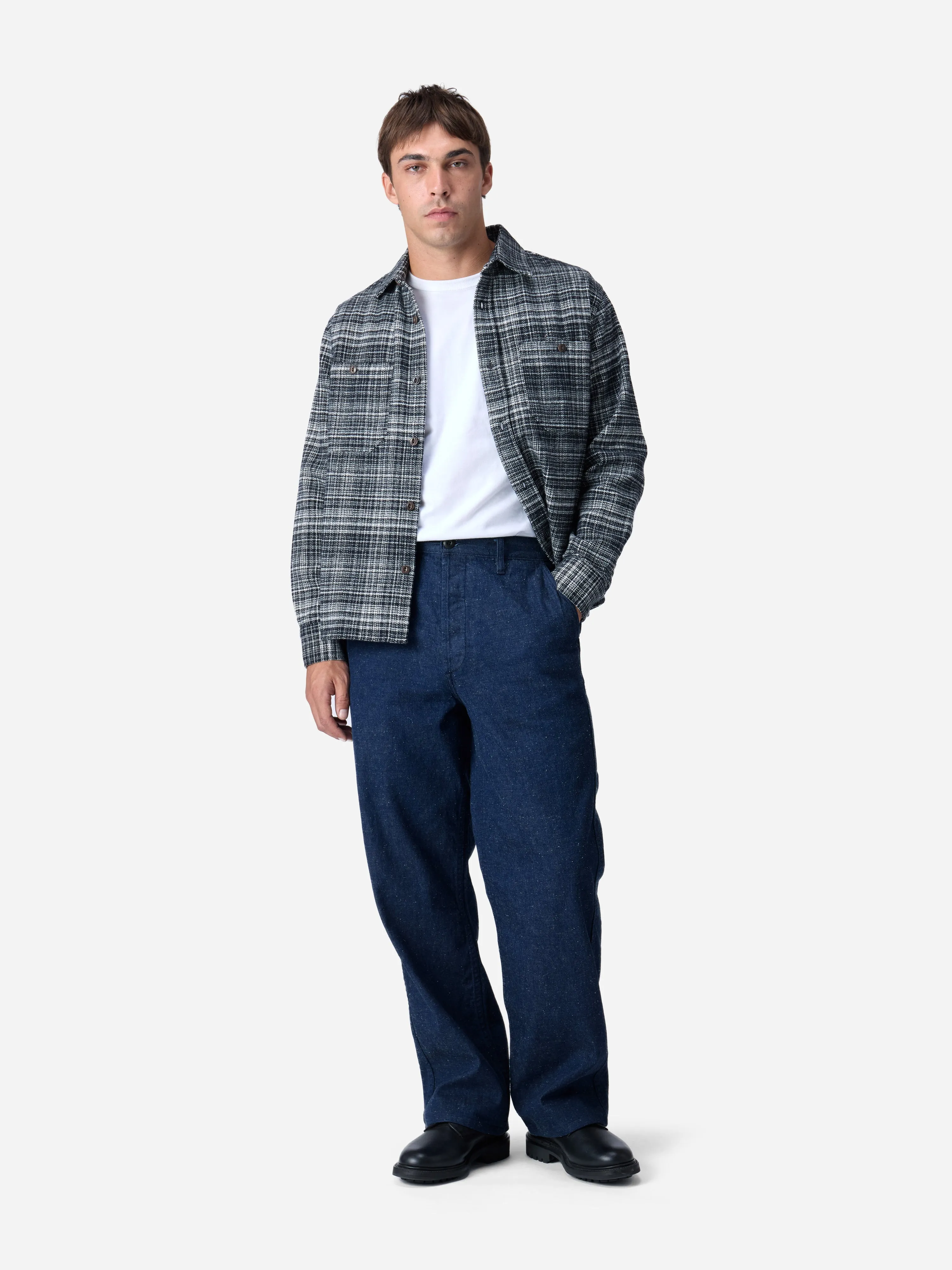 Officer Chino ~ Nep Denim sold by 3sixteen product image thumbnail 2