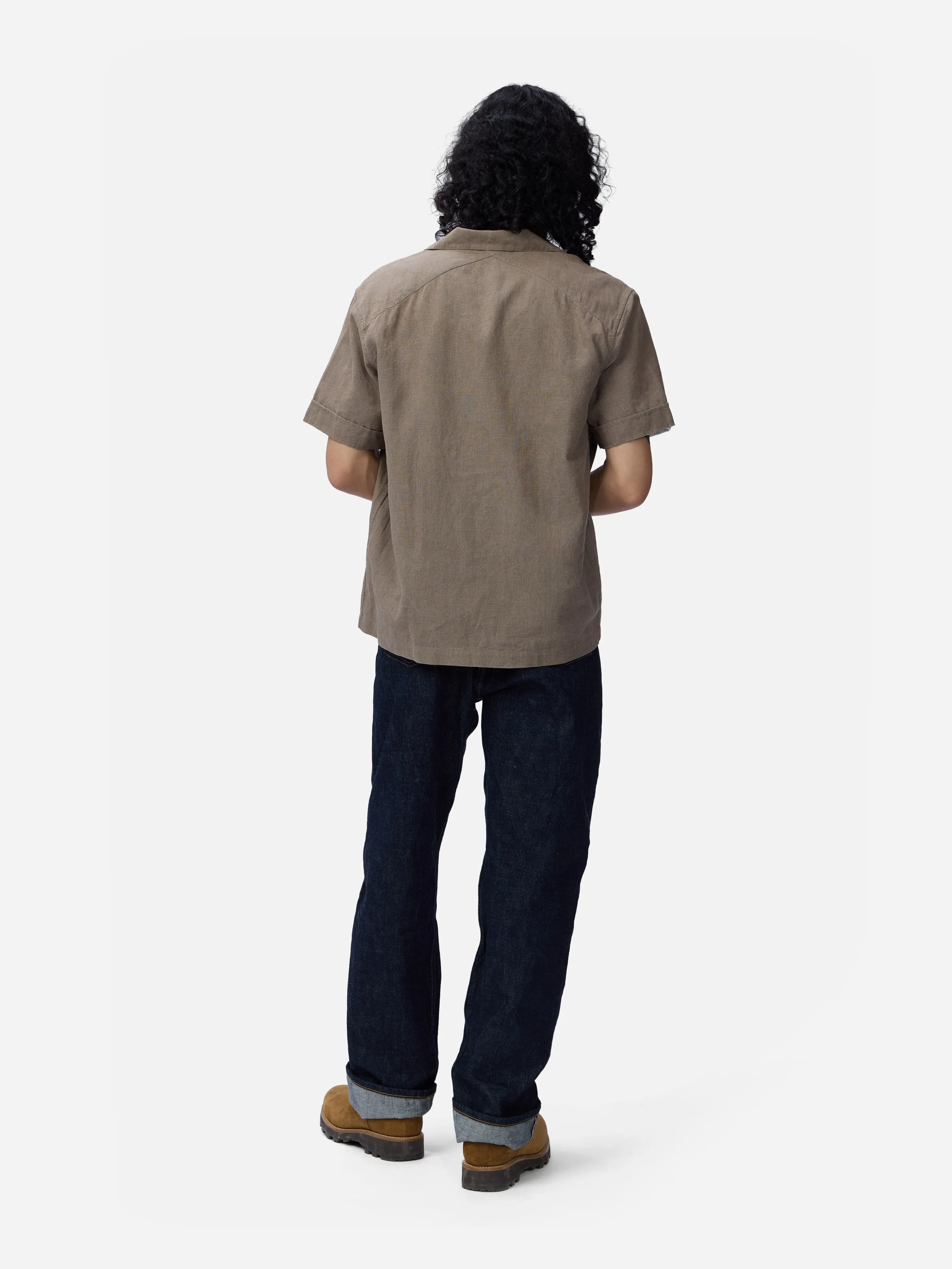 Vacation Shirt ~ Almond Linen sold by 3sixteen product image thumbnail 2