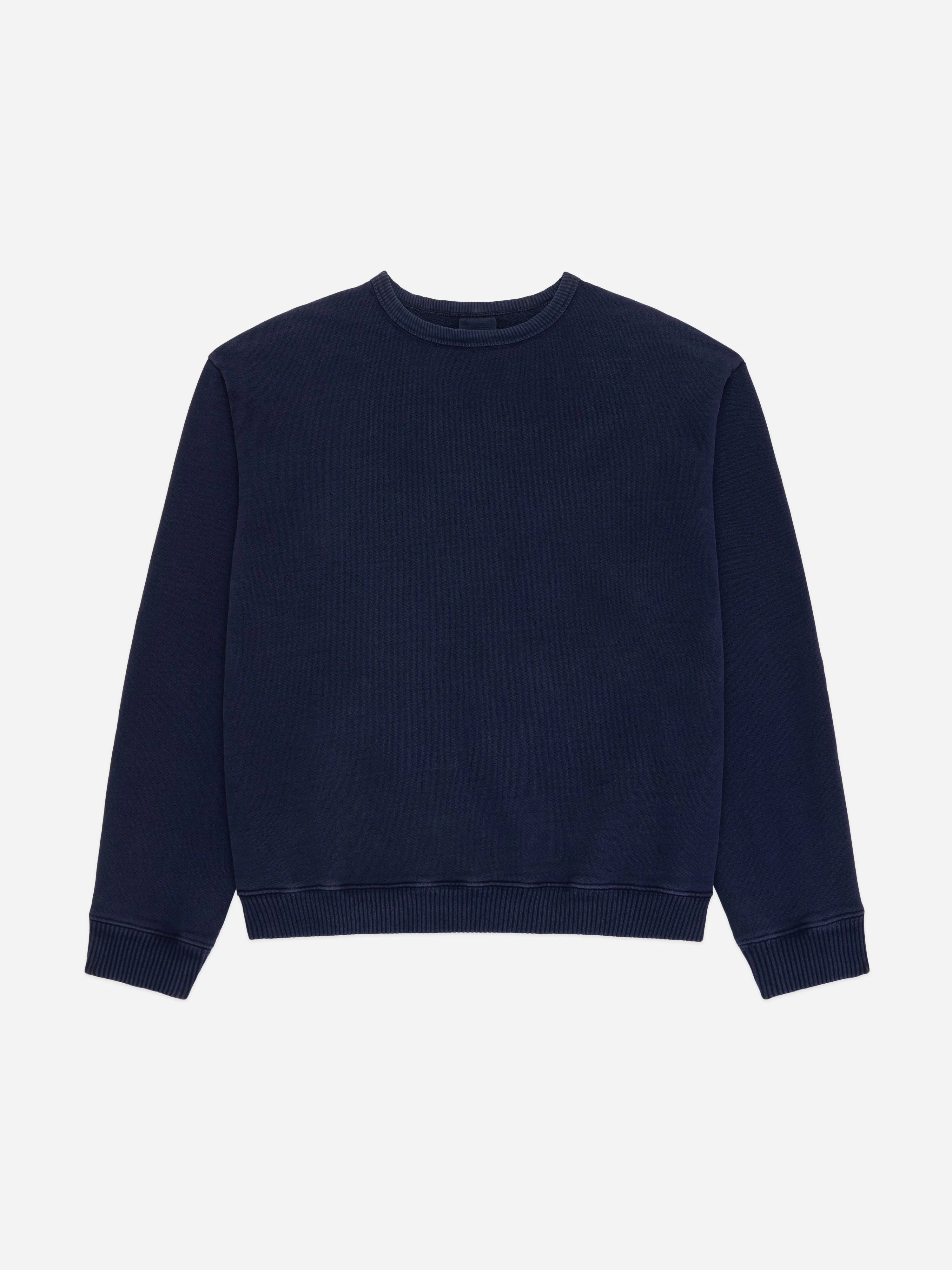 Ultraweight Crewneck ~ Shadow Navy sold by 3sixteen product image thumbnail 5