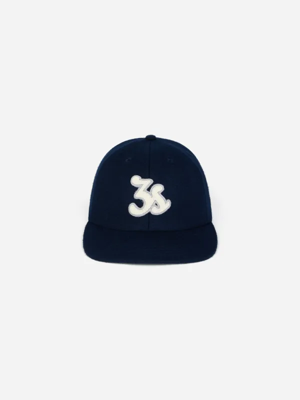 Wool Ballcap ~ 3s Logo made by 3sixteen