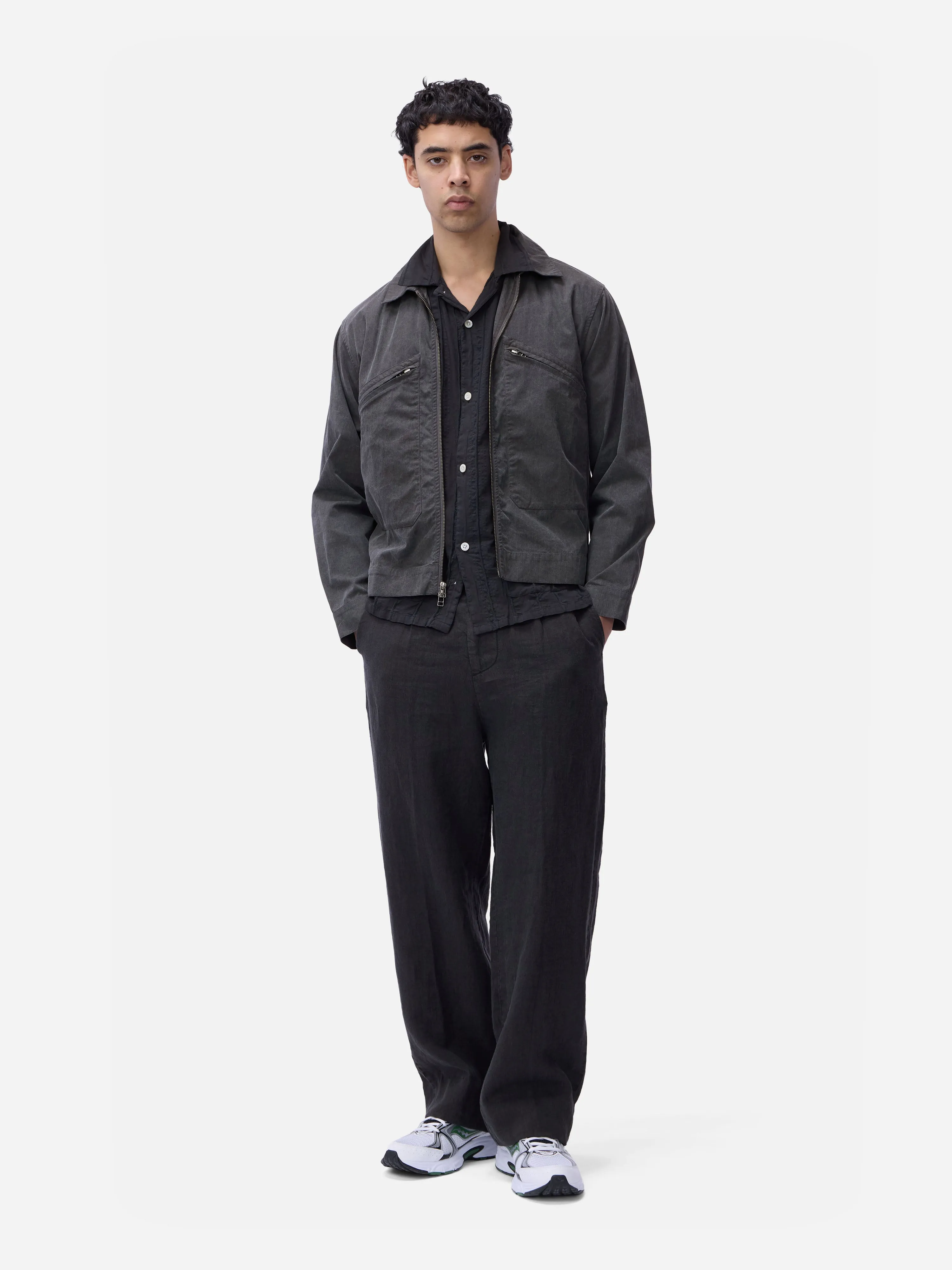 Cabana Shirt ~ Charcoal Rope Stripe sold by 3sixteen product image thumbnail 3