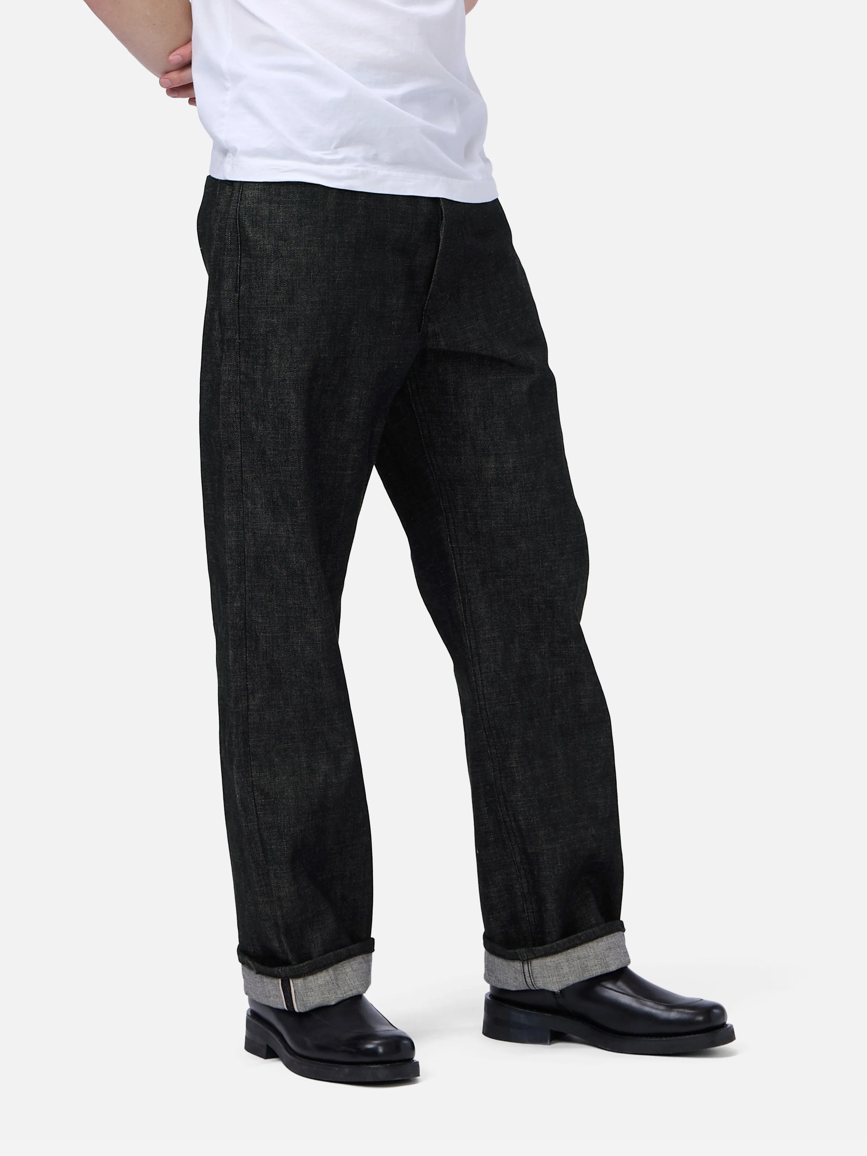 RS-203x ~ Relaxed Straight ~ Black Selvedge sold by 3sixteen product image thumbnail 5
