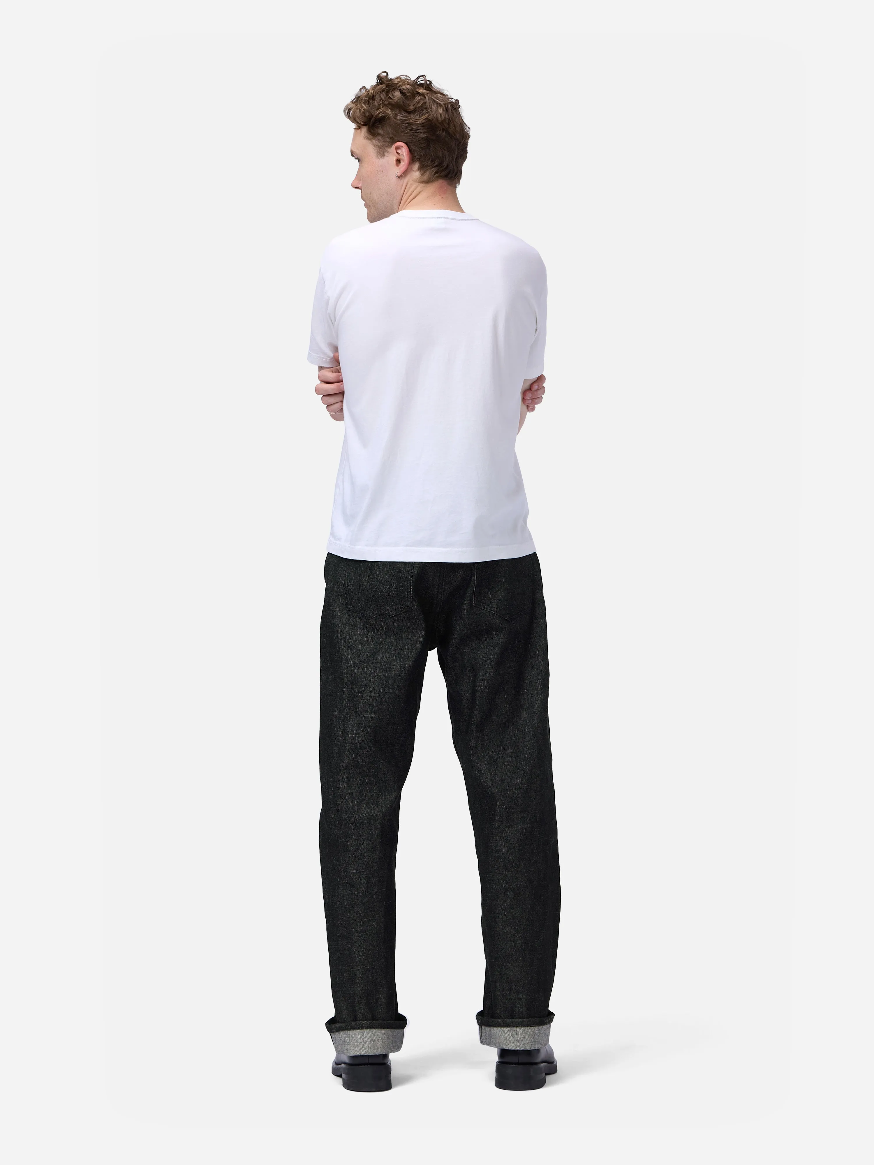 RS-203x ~ Relaxed Straight ~ Black Selvedge sold by 3sixteen product image thumbnail 2